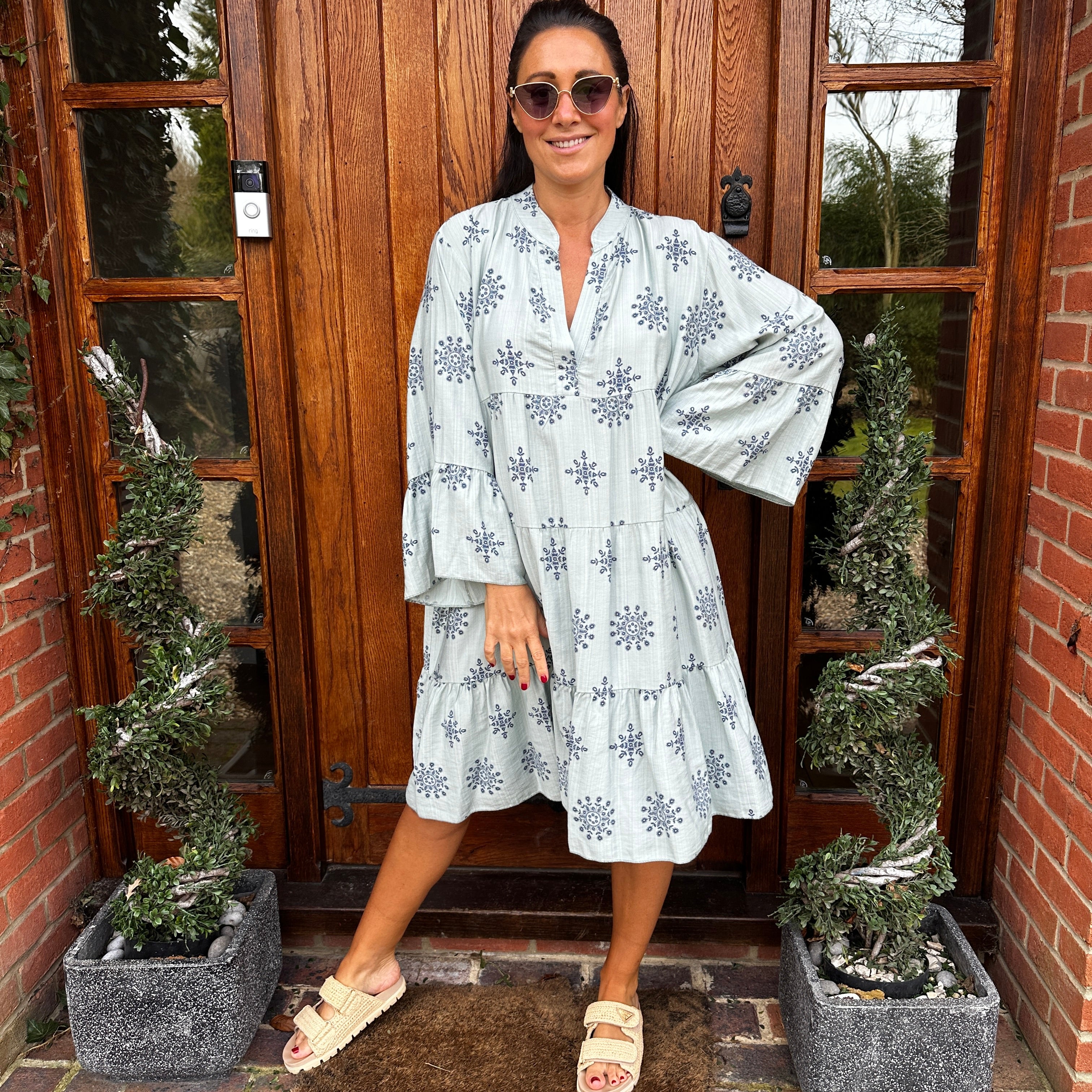 Delilah Swing Dress - Blush Boutique Essex