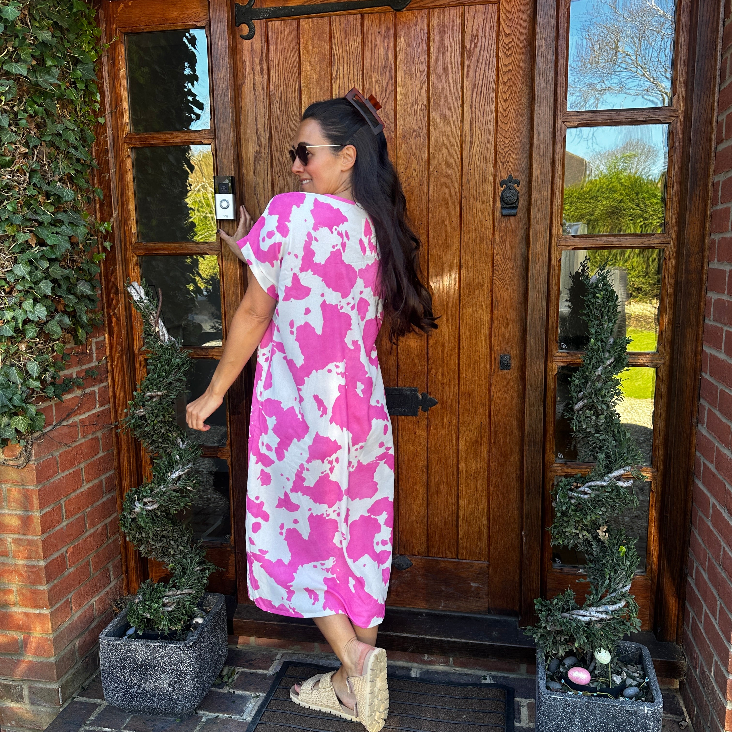 Daisy Knot Dress - Blush Boutique Essex