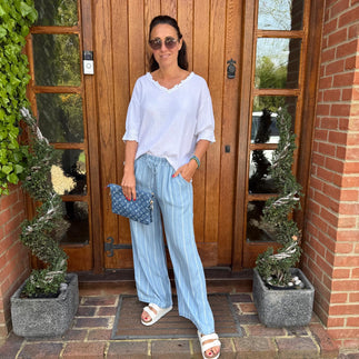 Nadia Trousers - Blush Boutique Essex