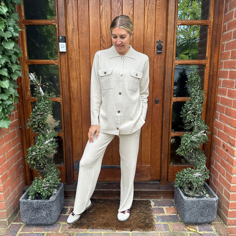 Juliette Button Co Ord - Blush Boutique Essex