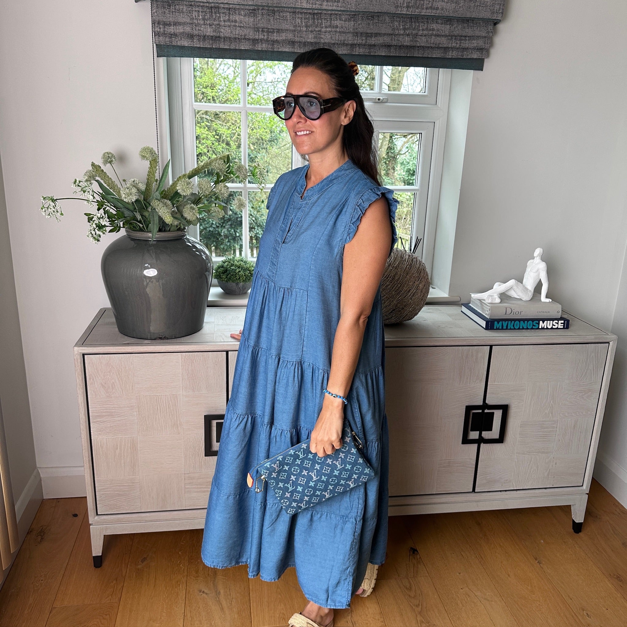 Sean Denim Dress - Blush Boutique Essex