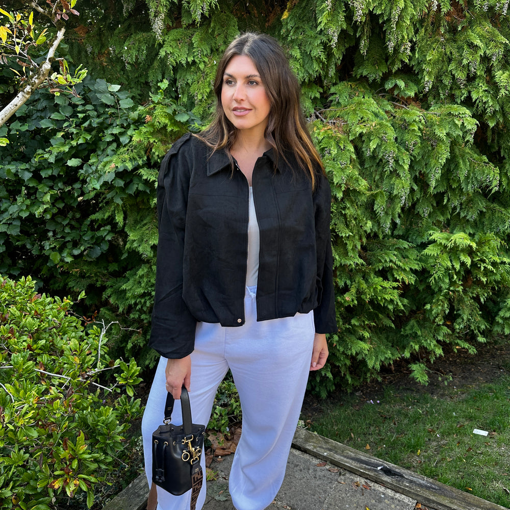 Cherry Bomber - Blush Boutique Essex