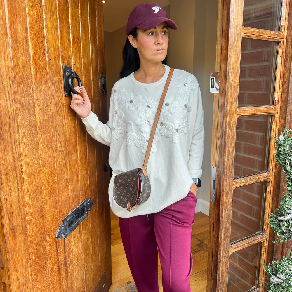 Mina Knit Jumper - Blush Boutique Essex