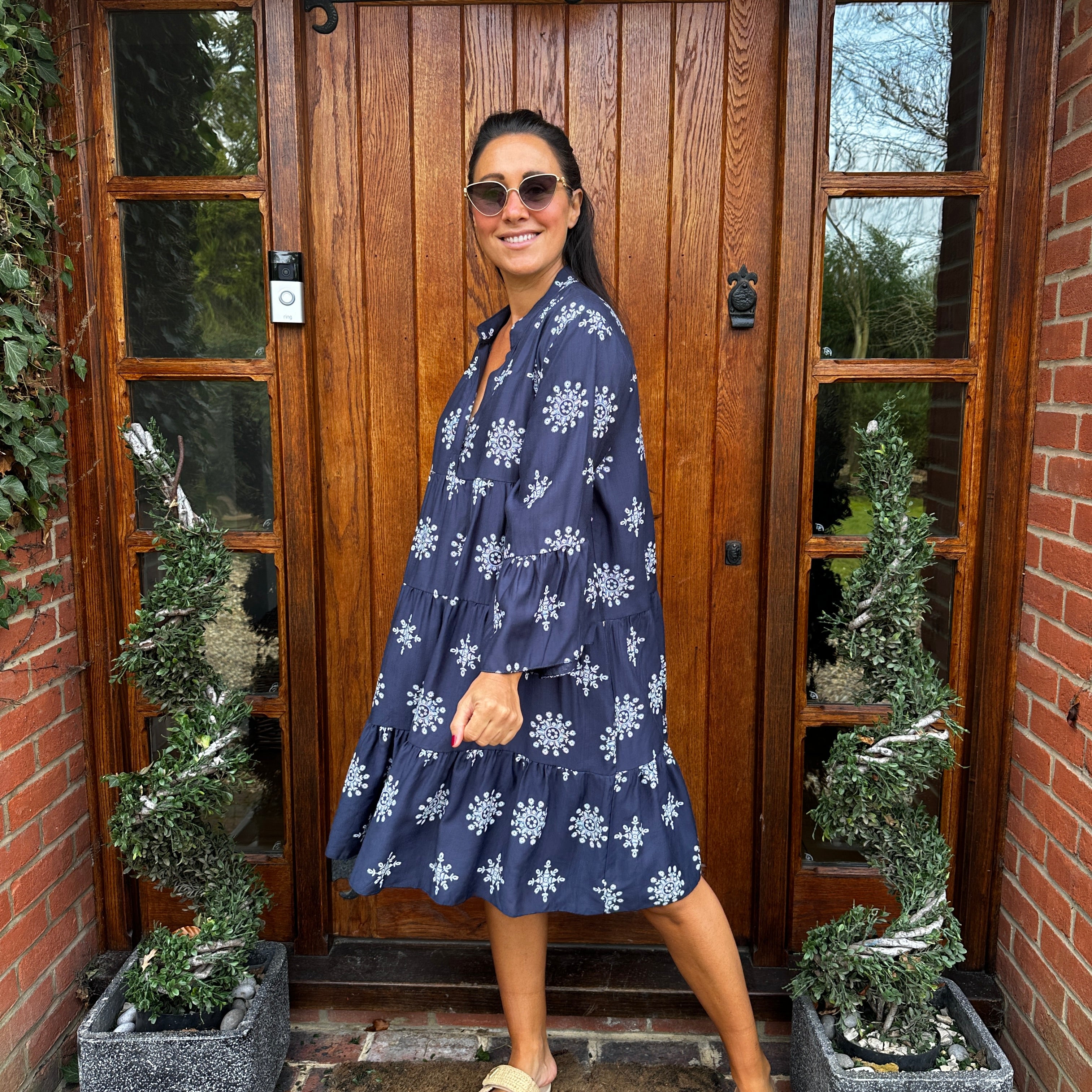 Delilah Swing Dress - Blush Boutique Essex