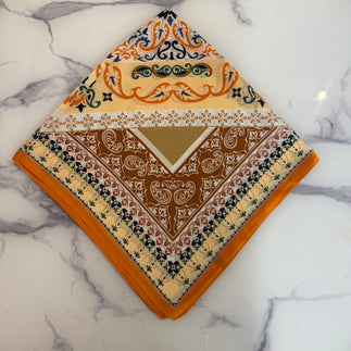 Paisley satin neck scarf - Blush Boutique Essex