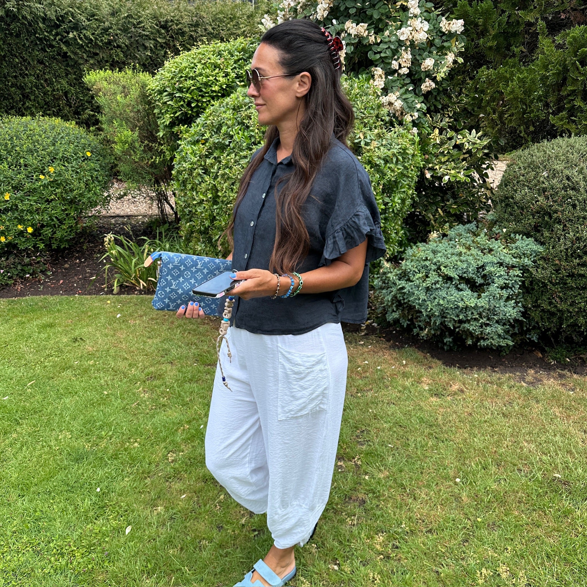 Kayla linen shirt