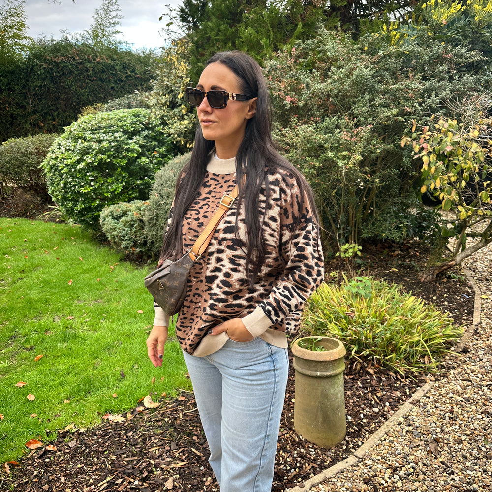 Timo Leopard Knit