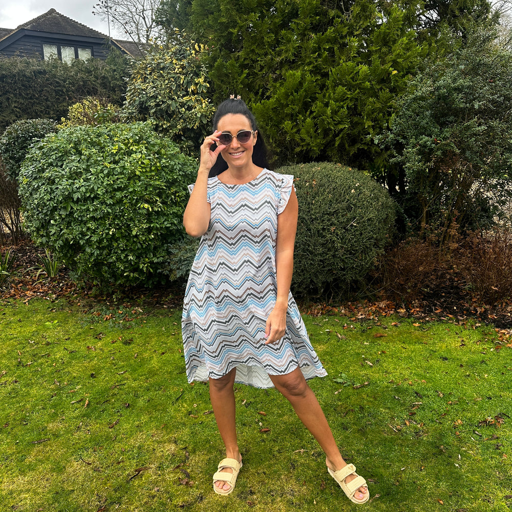 Mimi Button Dress - Blush Boutique Essex
