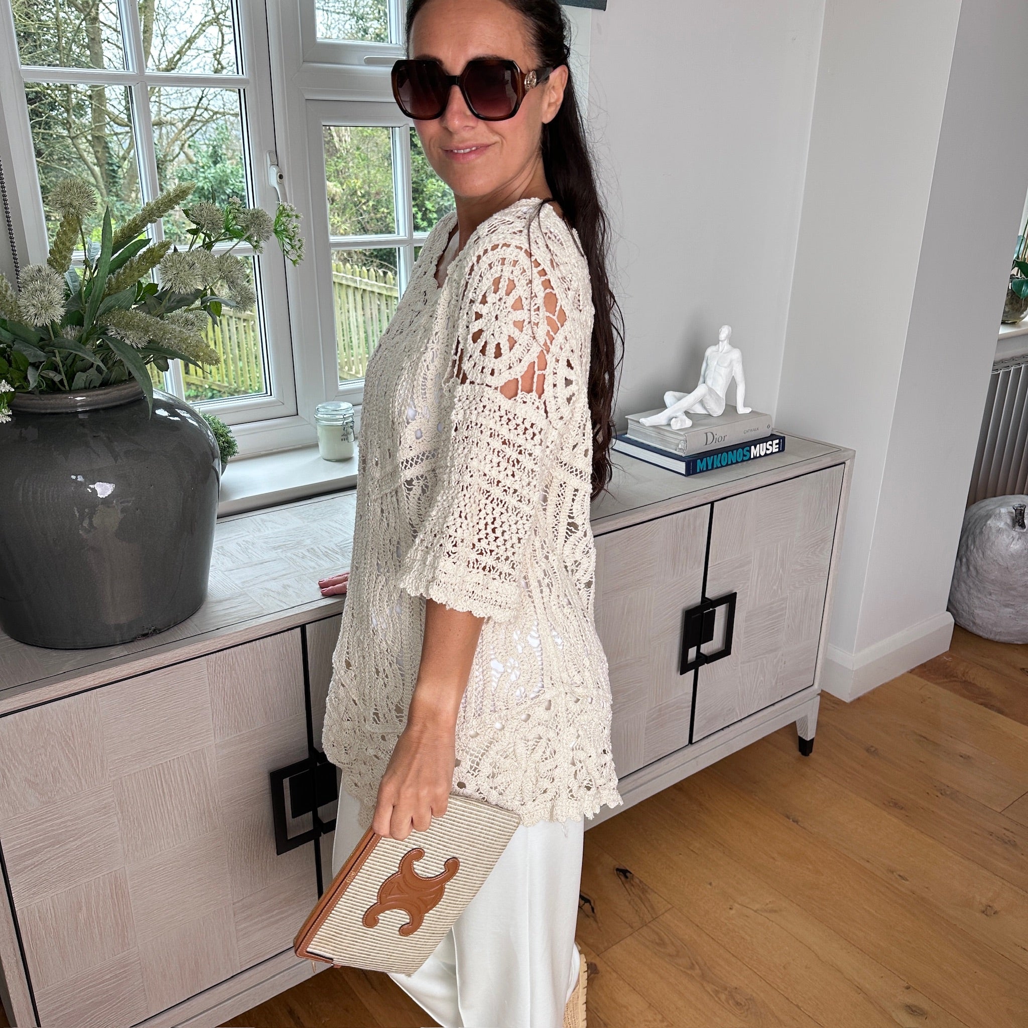 Roman Crochet Top - Blush Boutique Essex