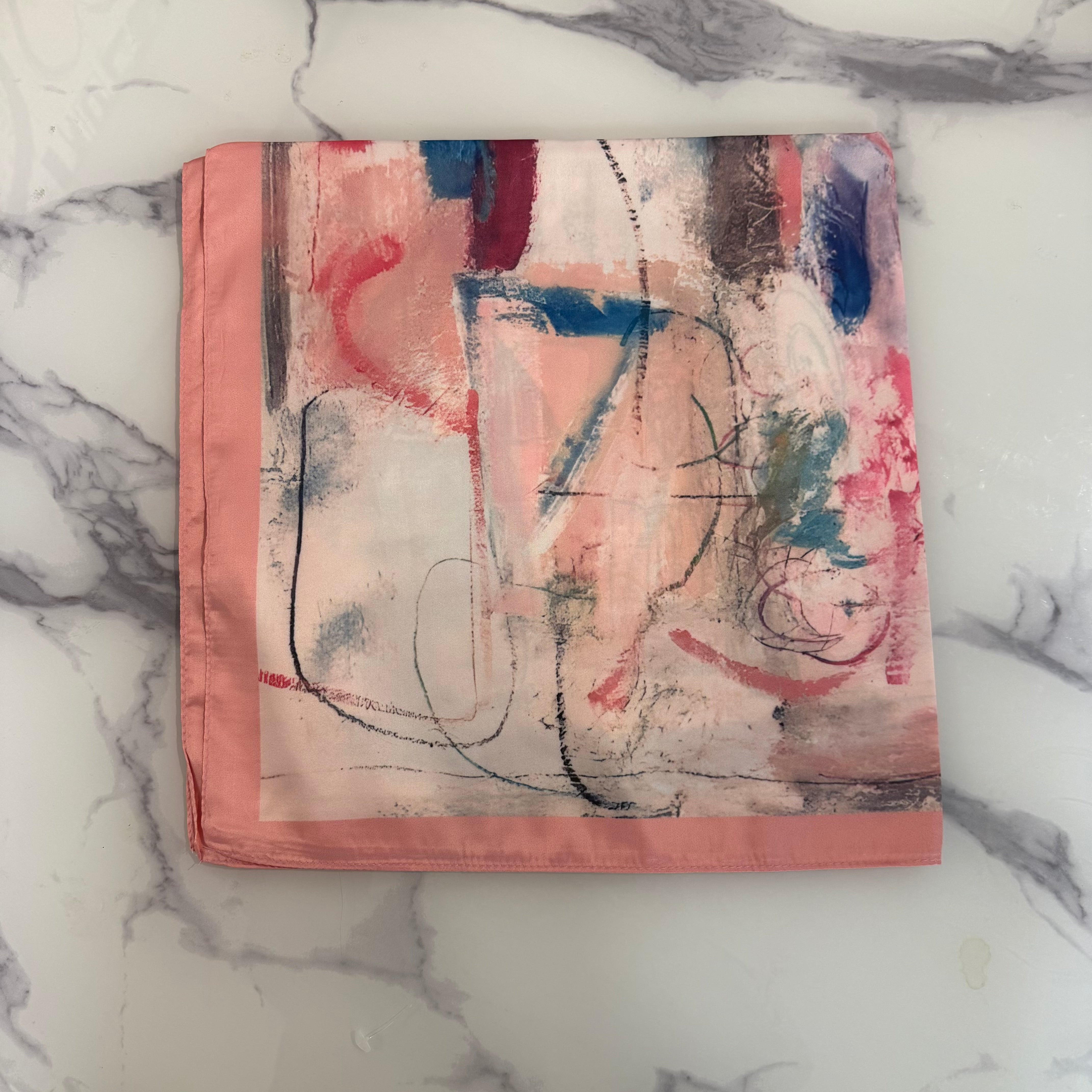 Kira Satin tie scarf - Blush Boutique Essex