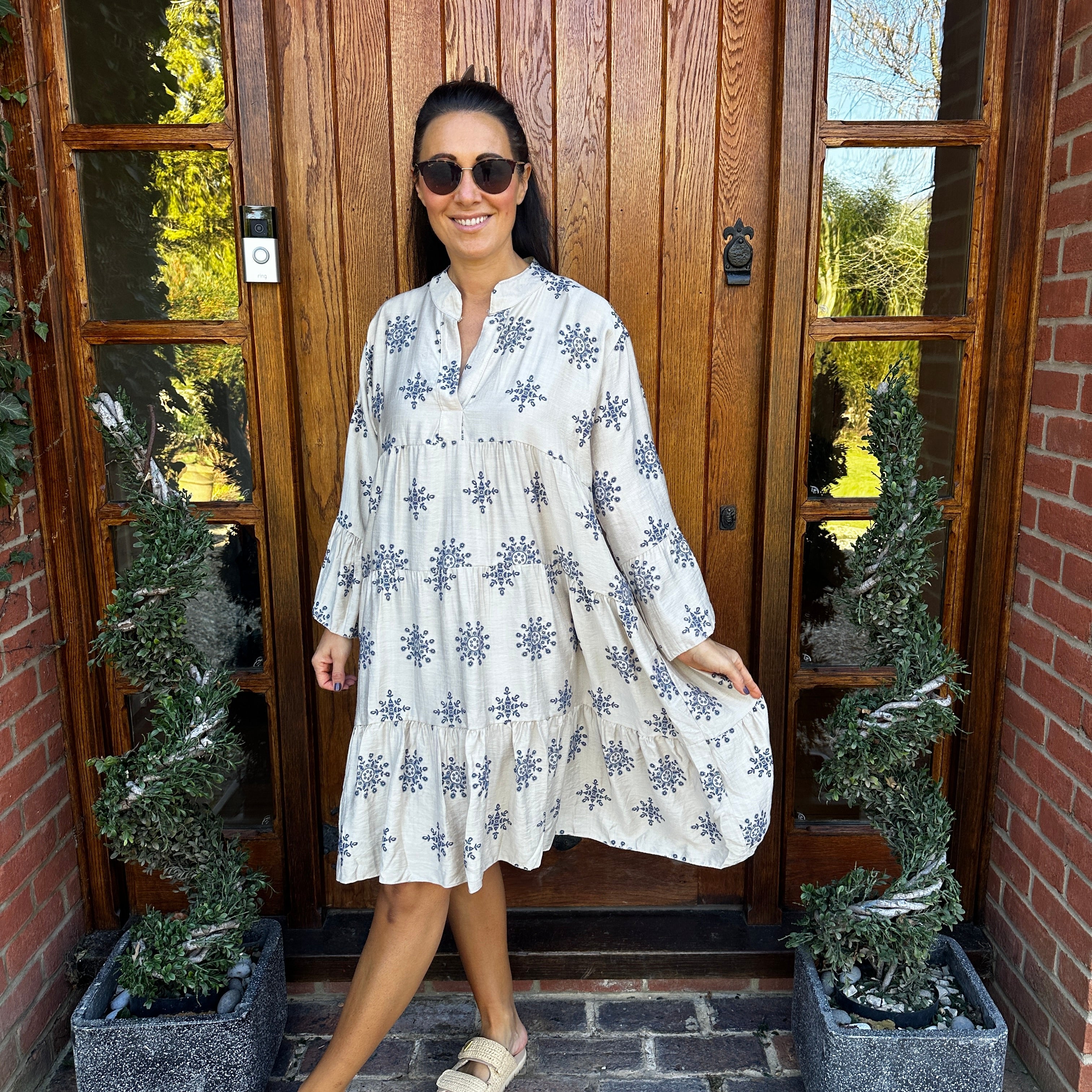 Delilah Swing Dress - Blush Boutique Essex