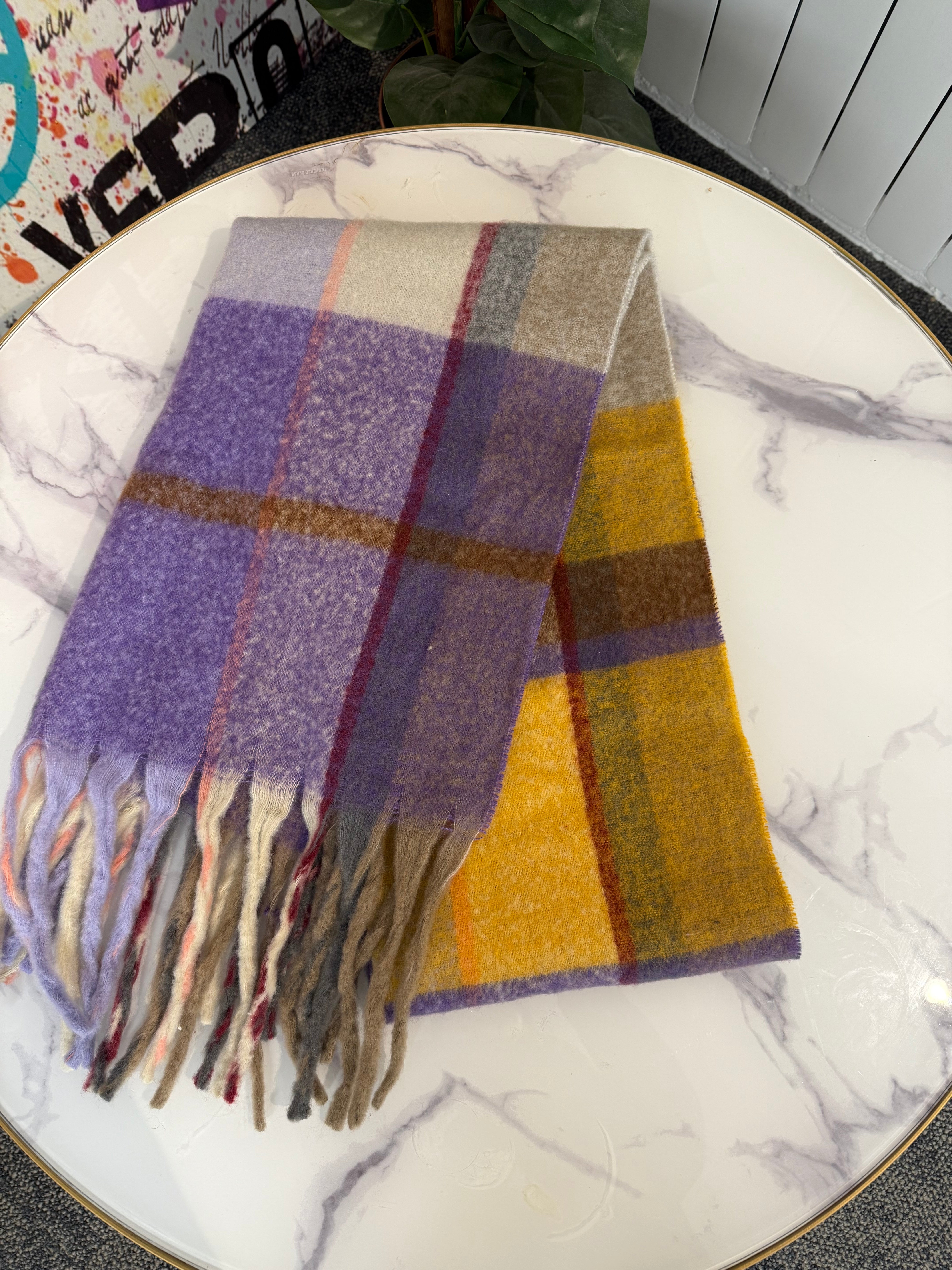 Deena chunky scarf - Blush Boutique Essex