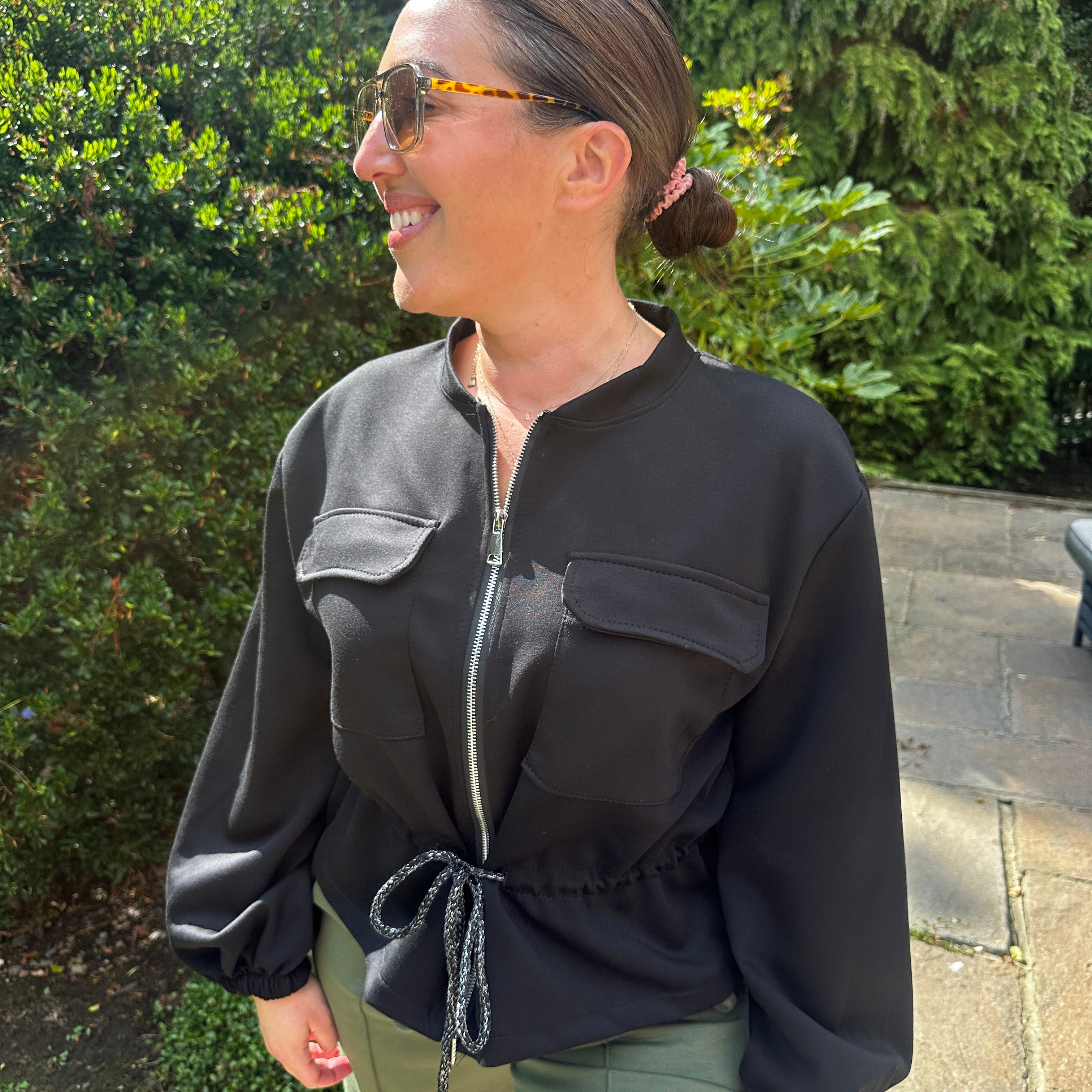 Mila Bomber - Blush Boutique Essex