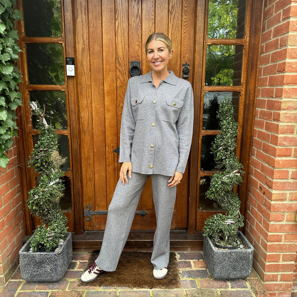 Juliette Button Co Ord - Blush Boutique Essex