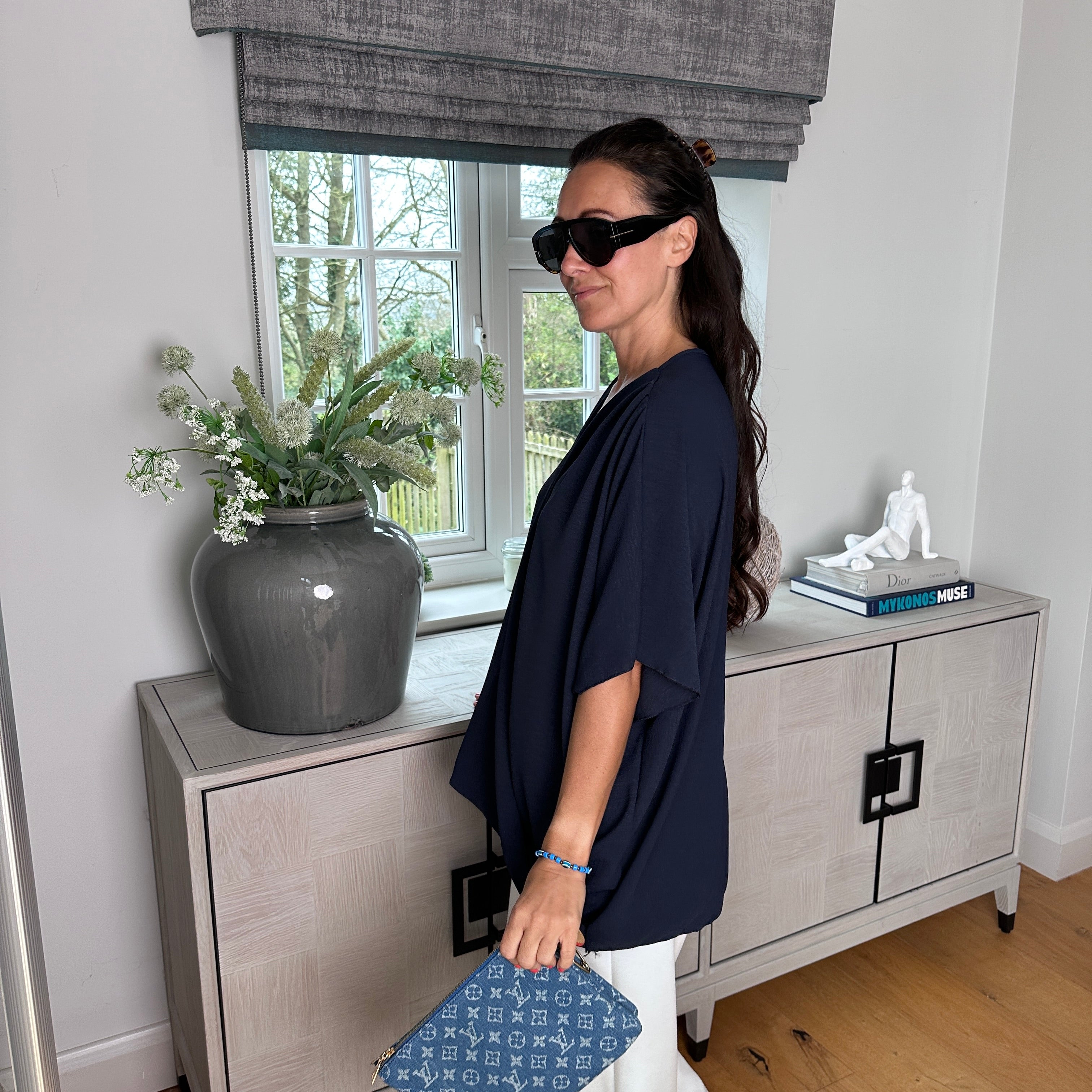Stacey drape top - Blush Boutique Essex