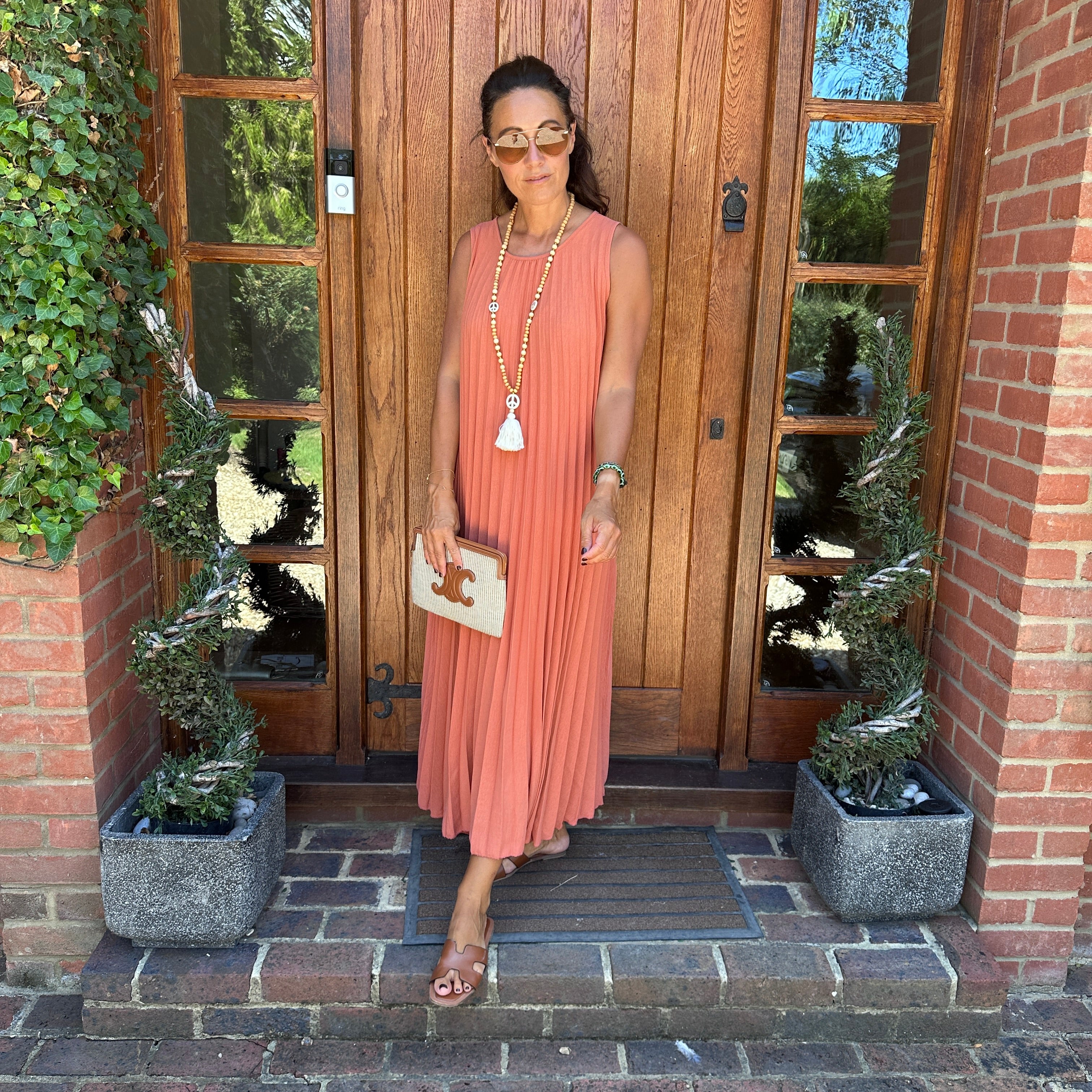 Mia Pleated Maxi