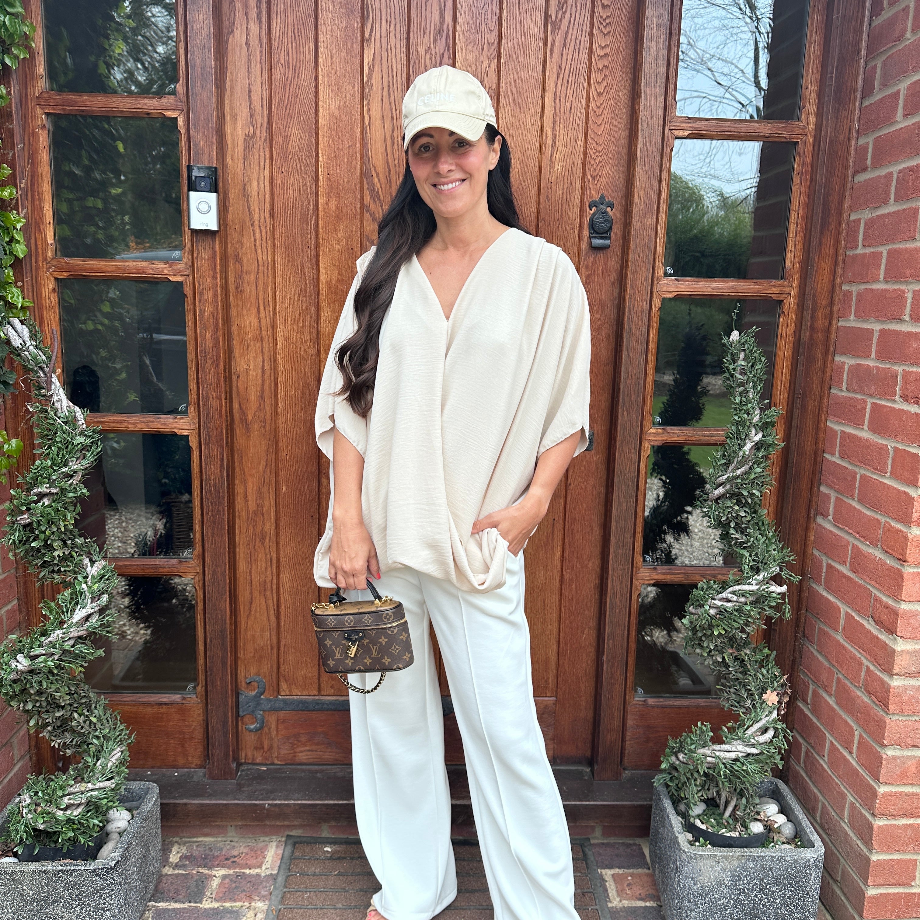 Stacey drape top - Blush Boutique Essex