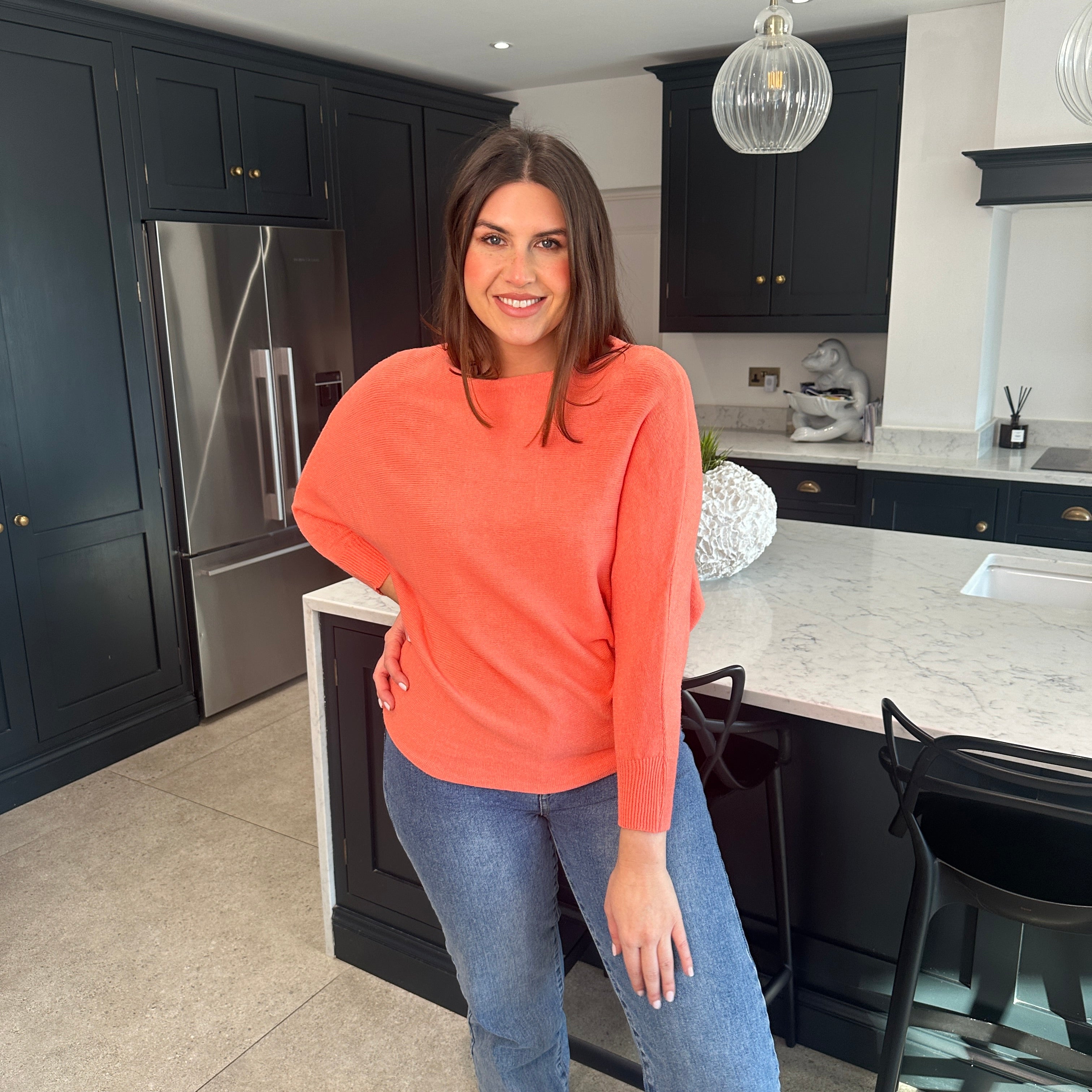Bree Soft Knit Jumper - Blush Boutique Essex