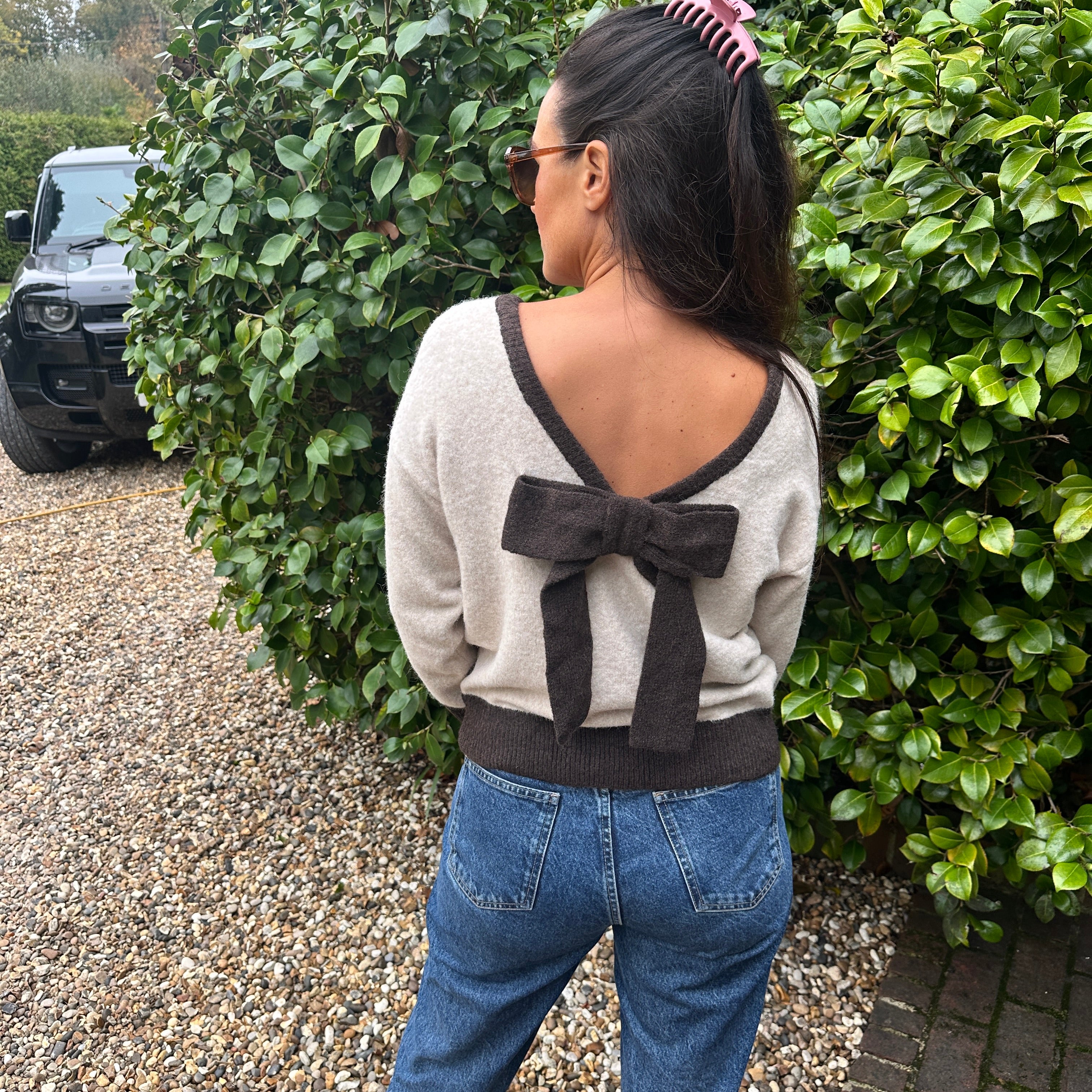 Peta Bow Jumper