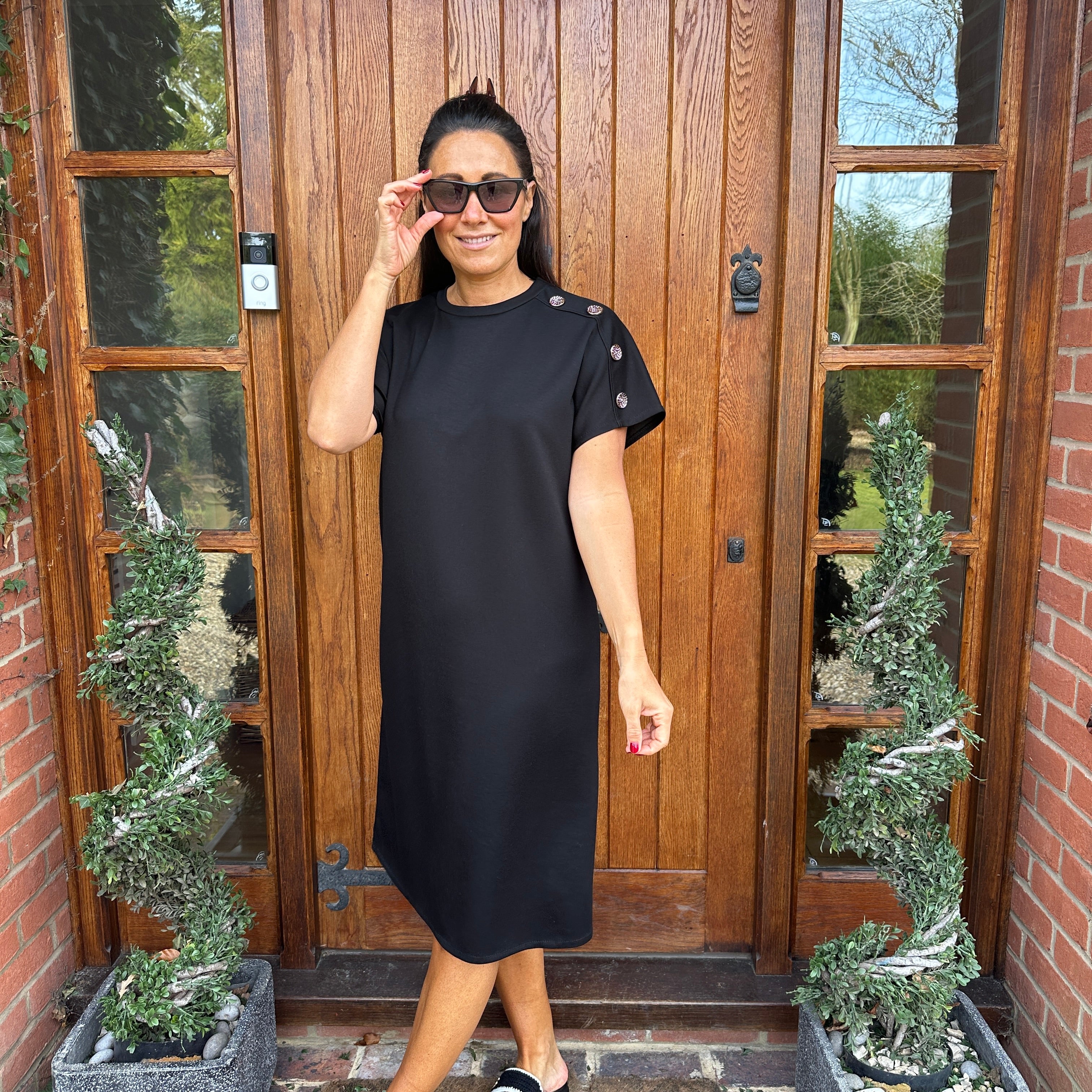 Heidi Belt Dress - Blush Boutique Essex