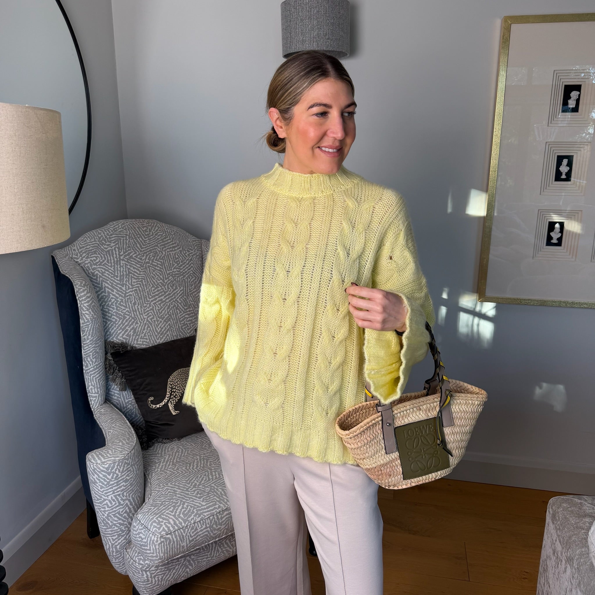 Bonnie Cable Knit Jumper