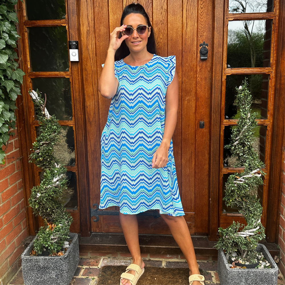 Mimi Button Dress - Blush Boutique Essex