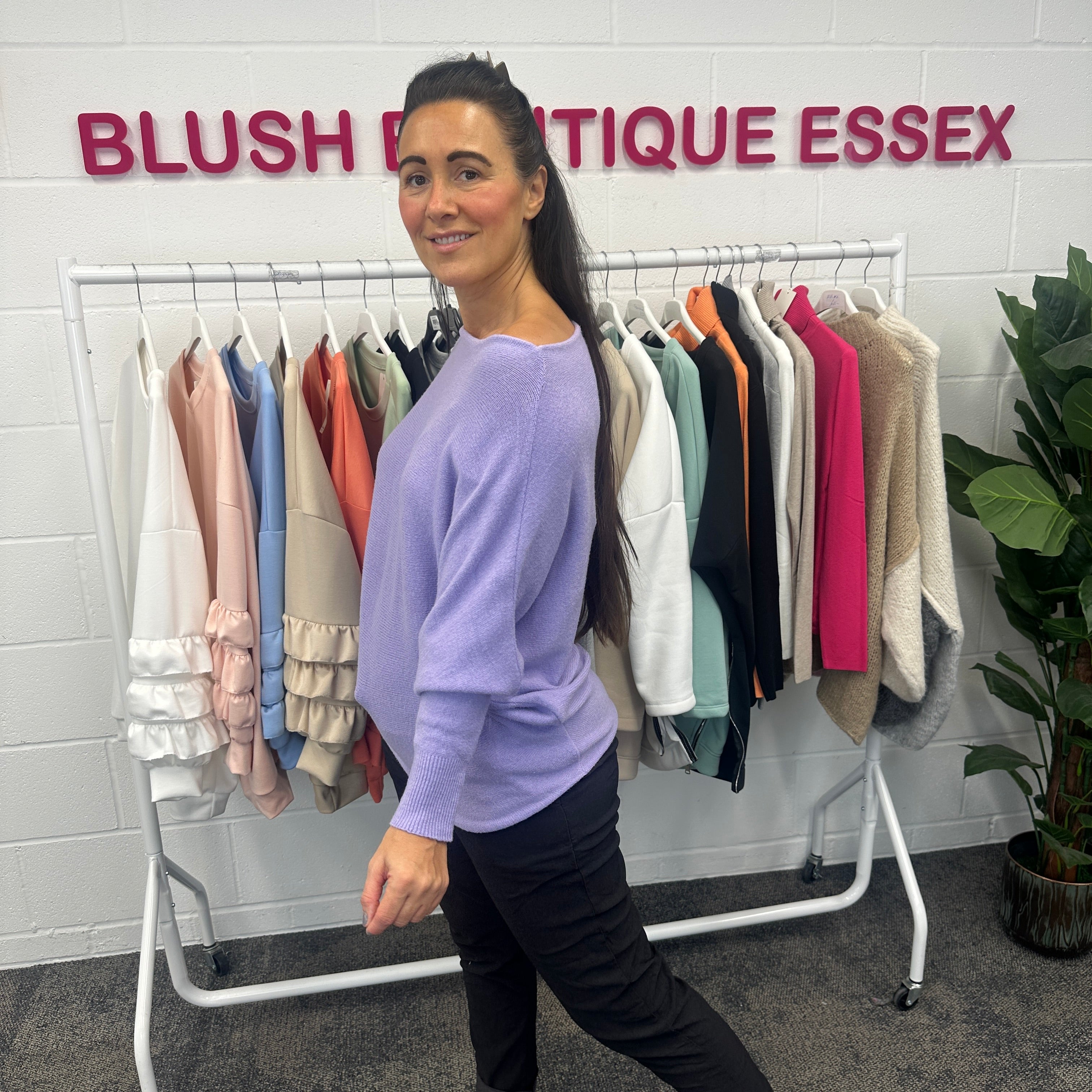 Bree Soft Knit Jumper - Blush Boutique Essex