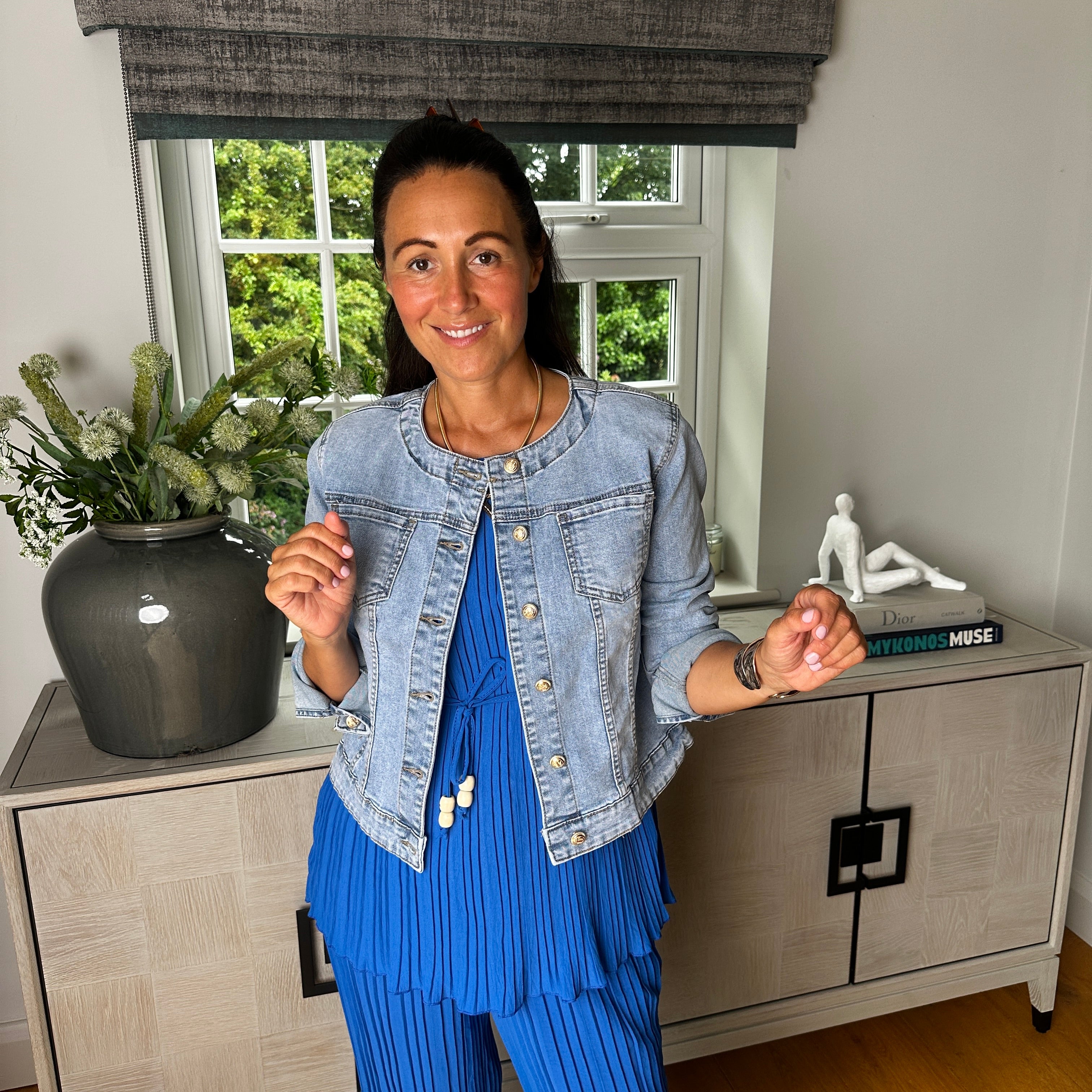 Dee Denim Jacket - Blush Boutique Essex