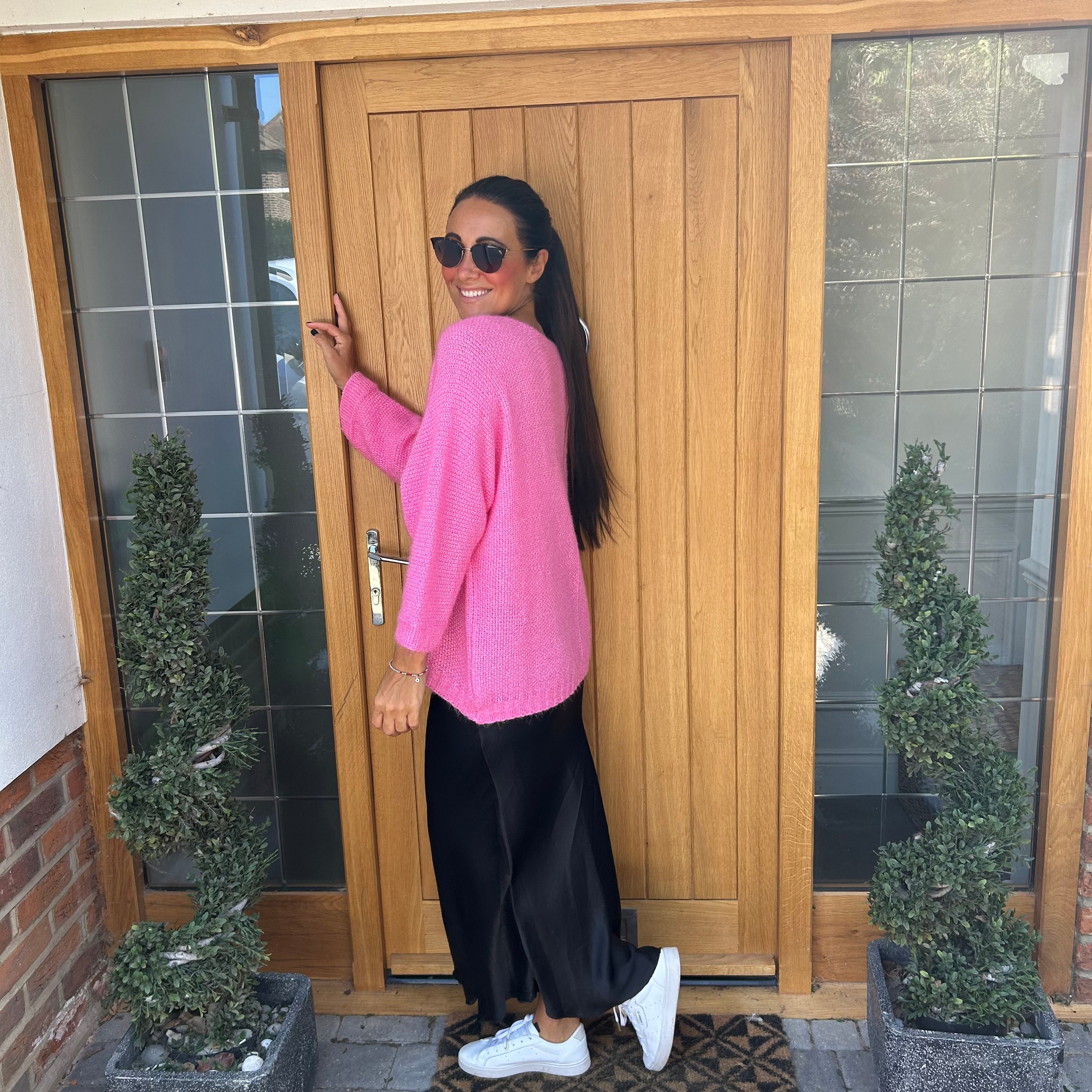 Satin midi skirt - Blush Boutique Essex
