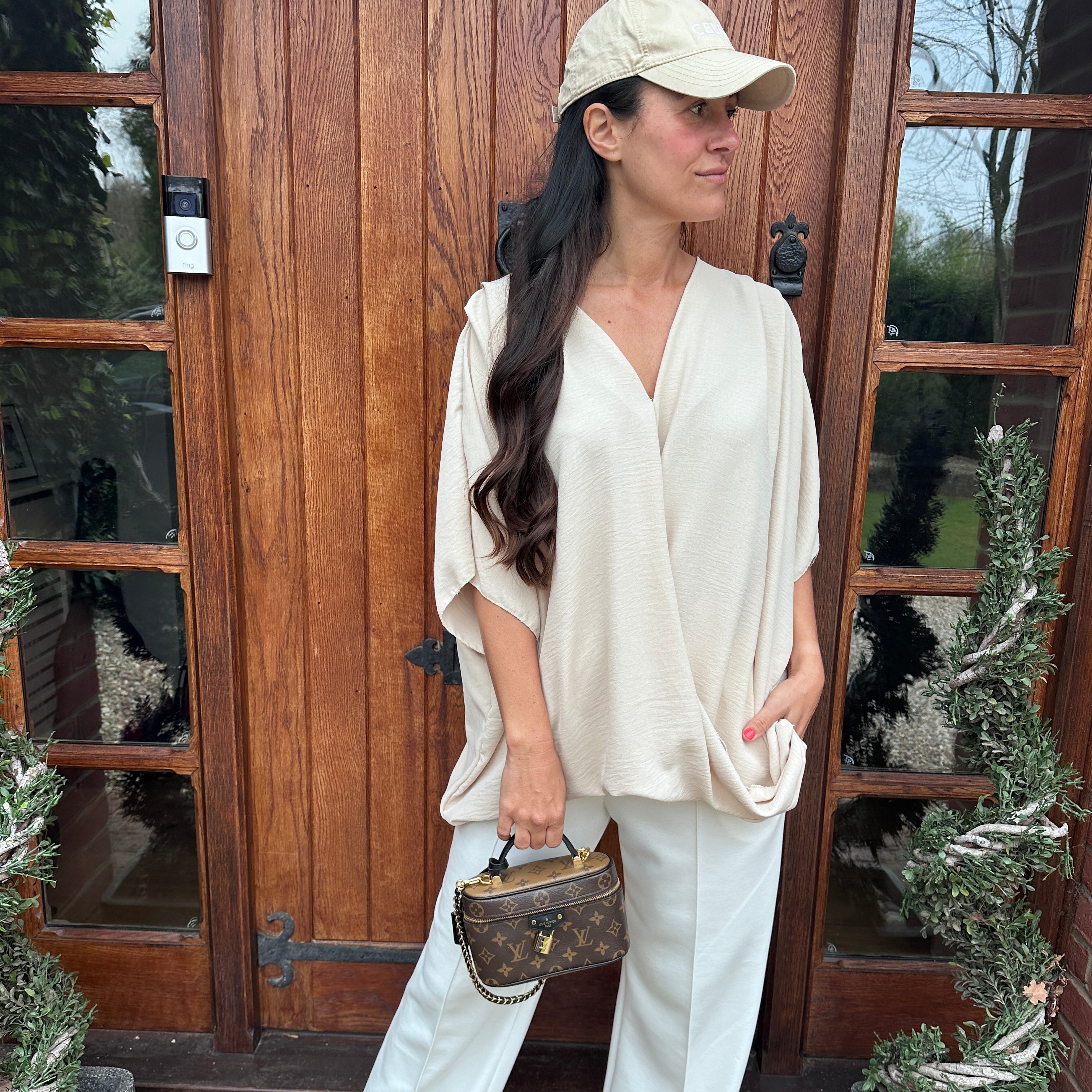 Stacey drape top - Blush Boutique Essex