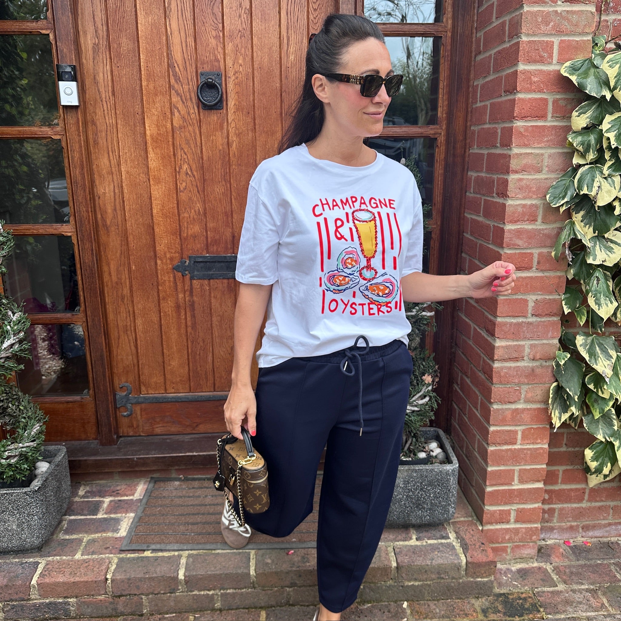Champagne T-shirt - Blush Boutique Essex