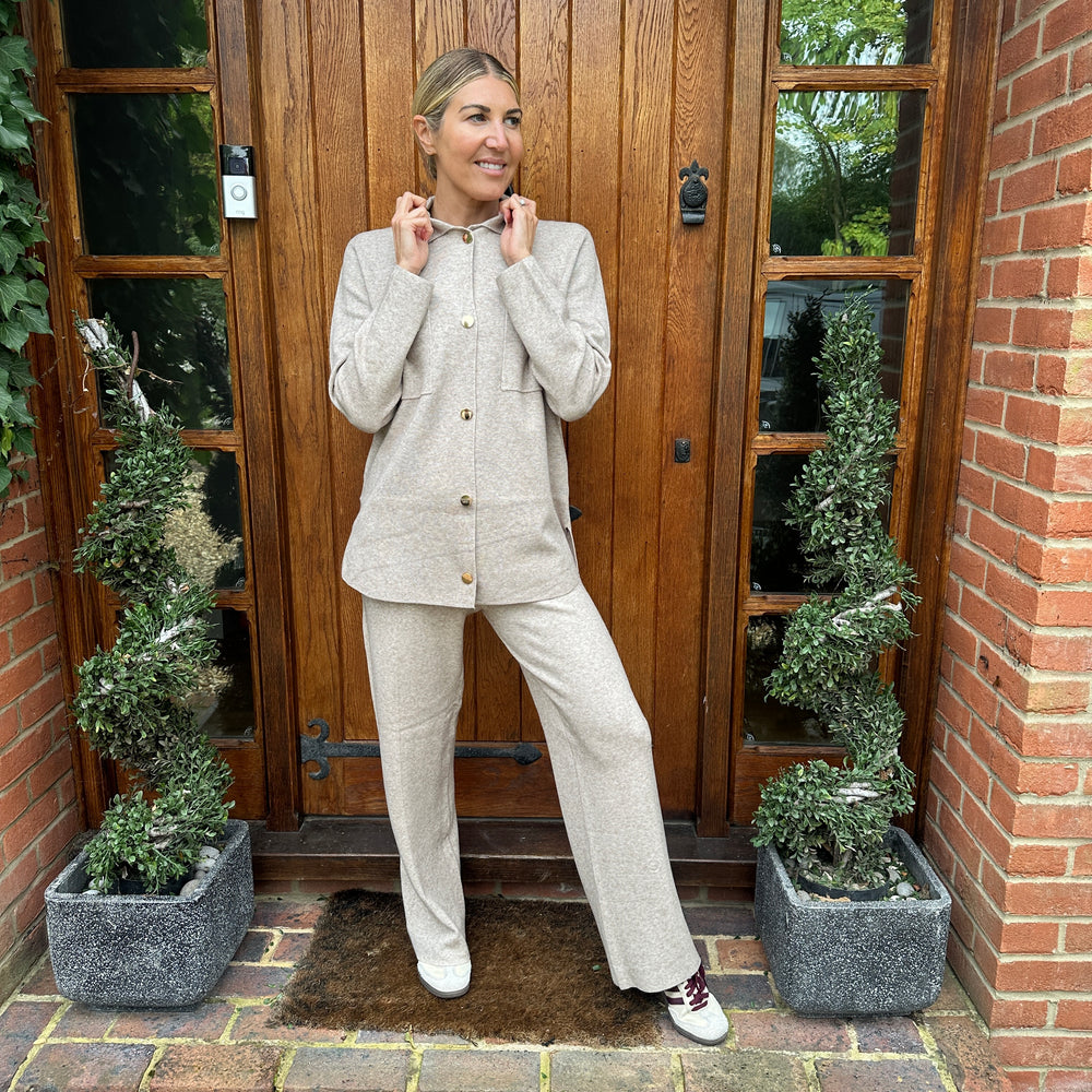 Juliette Button Co Ord - Blush Boutique Essex