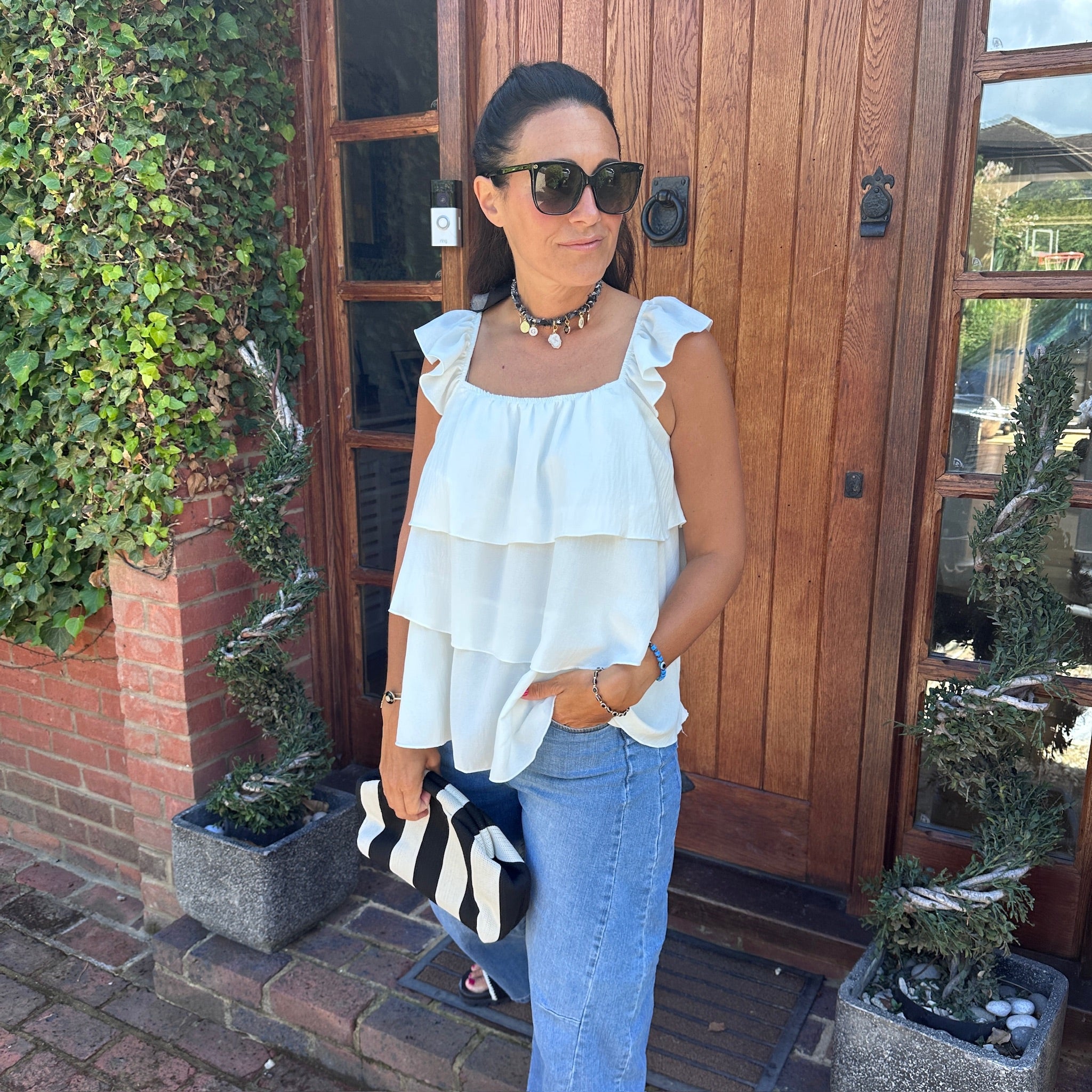 Leo Vest Top