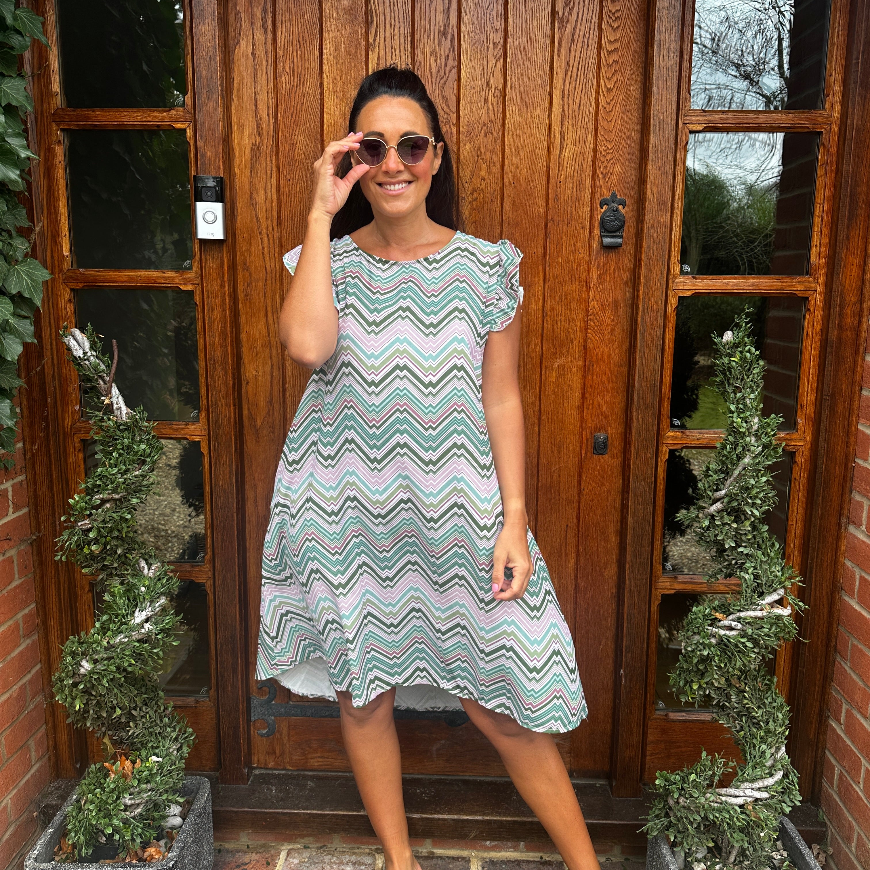 Mimi Button Dress - Blush Boutique Essex