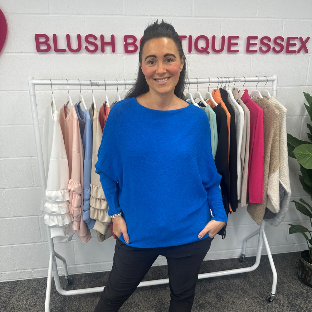 Bree Soft Knit Jumper - Blush Boutique Essex