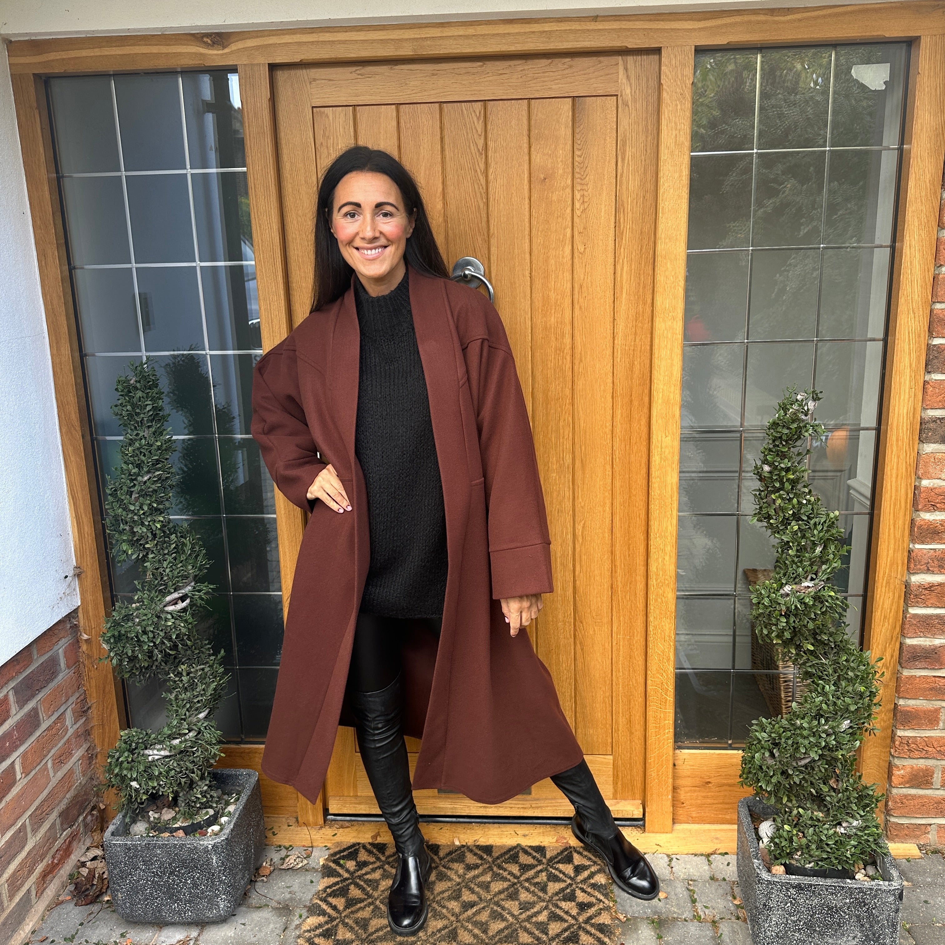Frank Duster Coat - Blush Boutique Essex