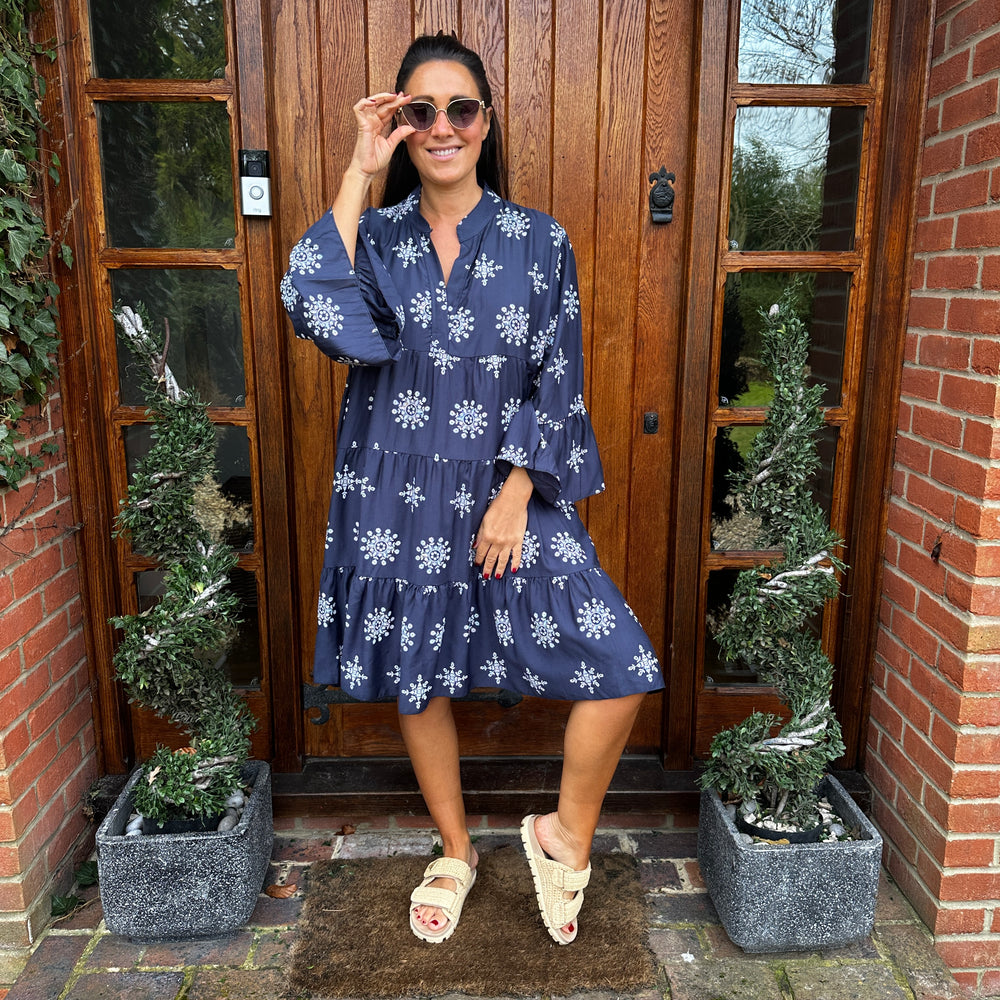 Delilah Swing Dress - Blush Boutique Essex