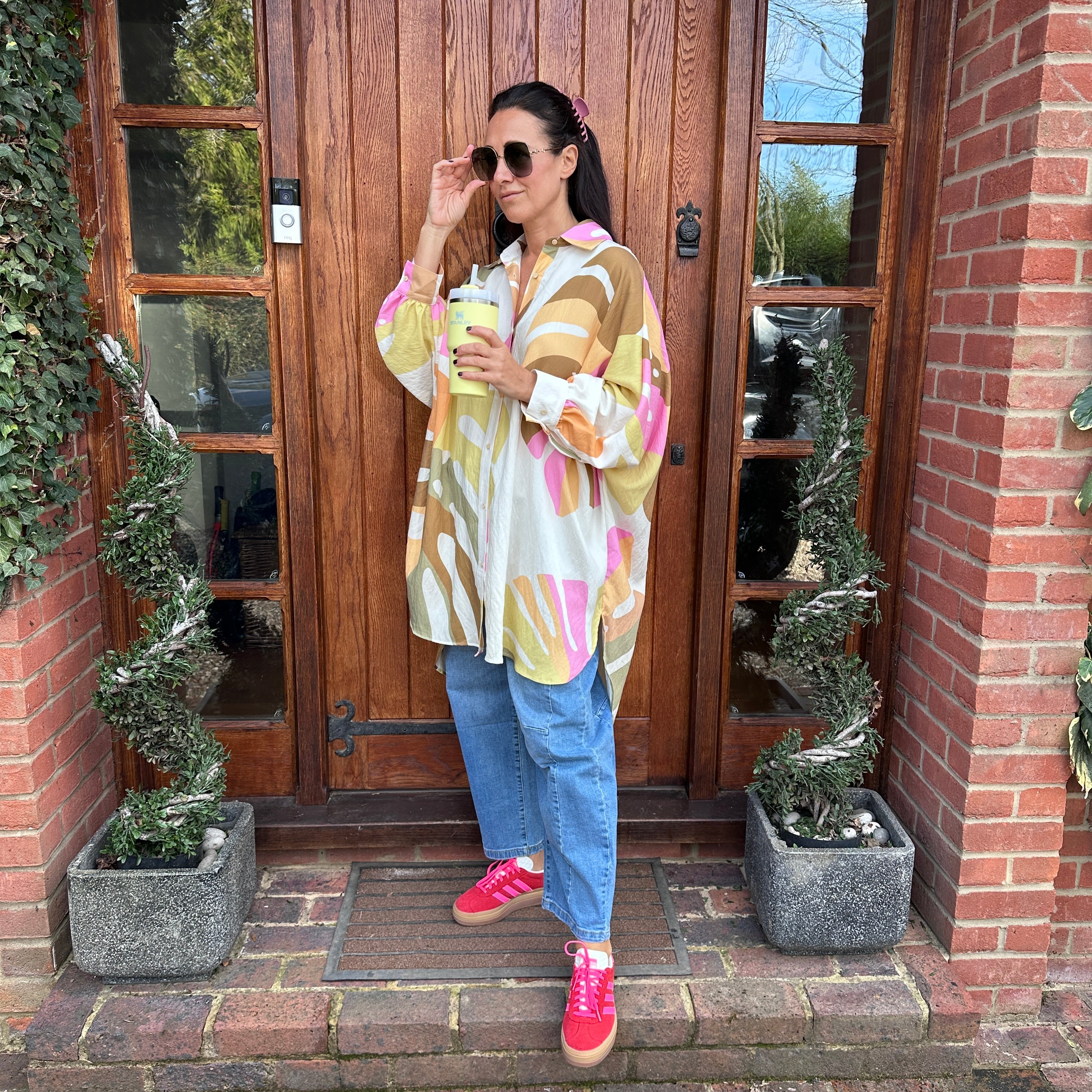 Sonny Oversized Shirt - Blush Boutique Essex