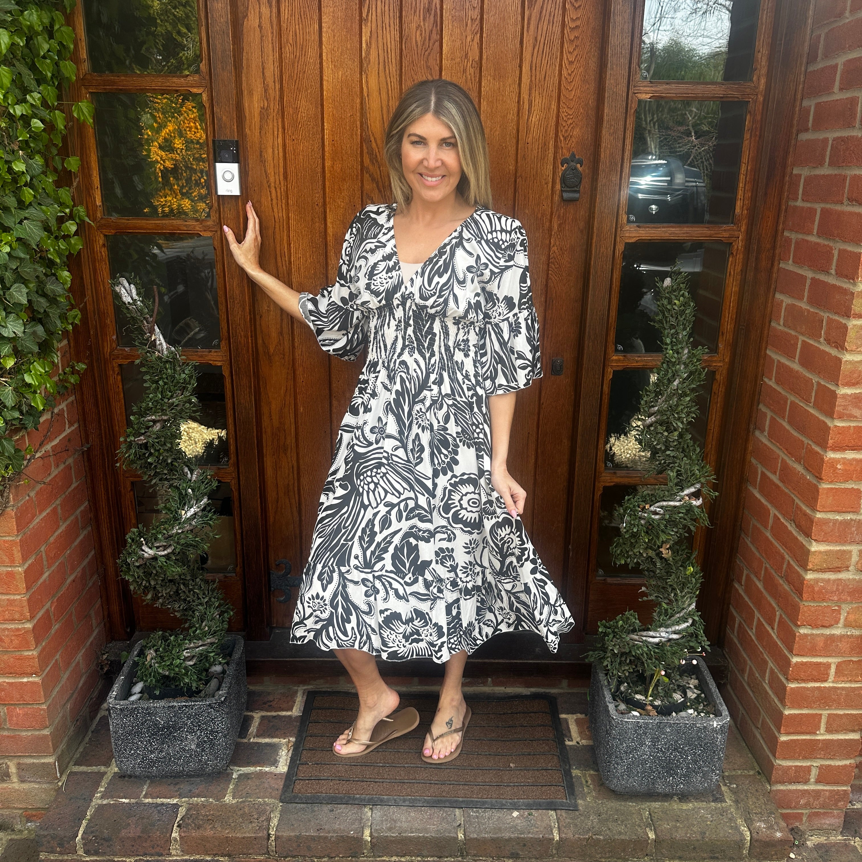 Kourtney Dress - Blush Boutique Essex