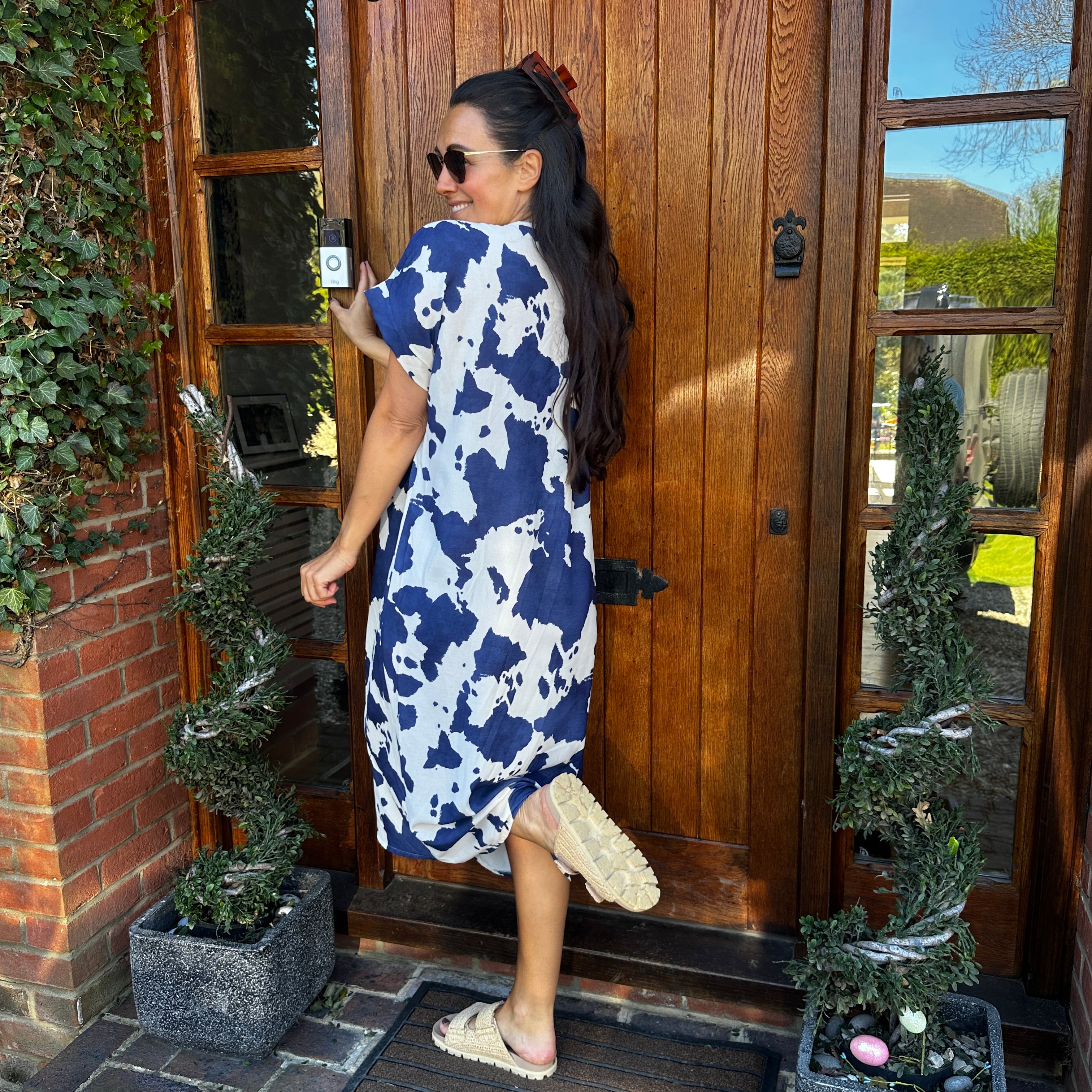 Daisy Knot Dress - Blush Boutique Essex