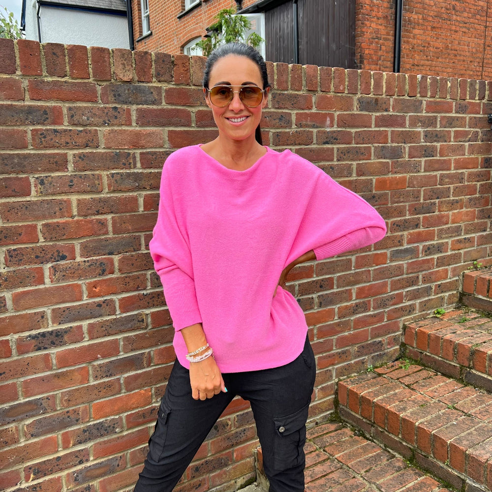 Bree Soft Knit Jumper - Blush Boutique Essex