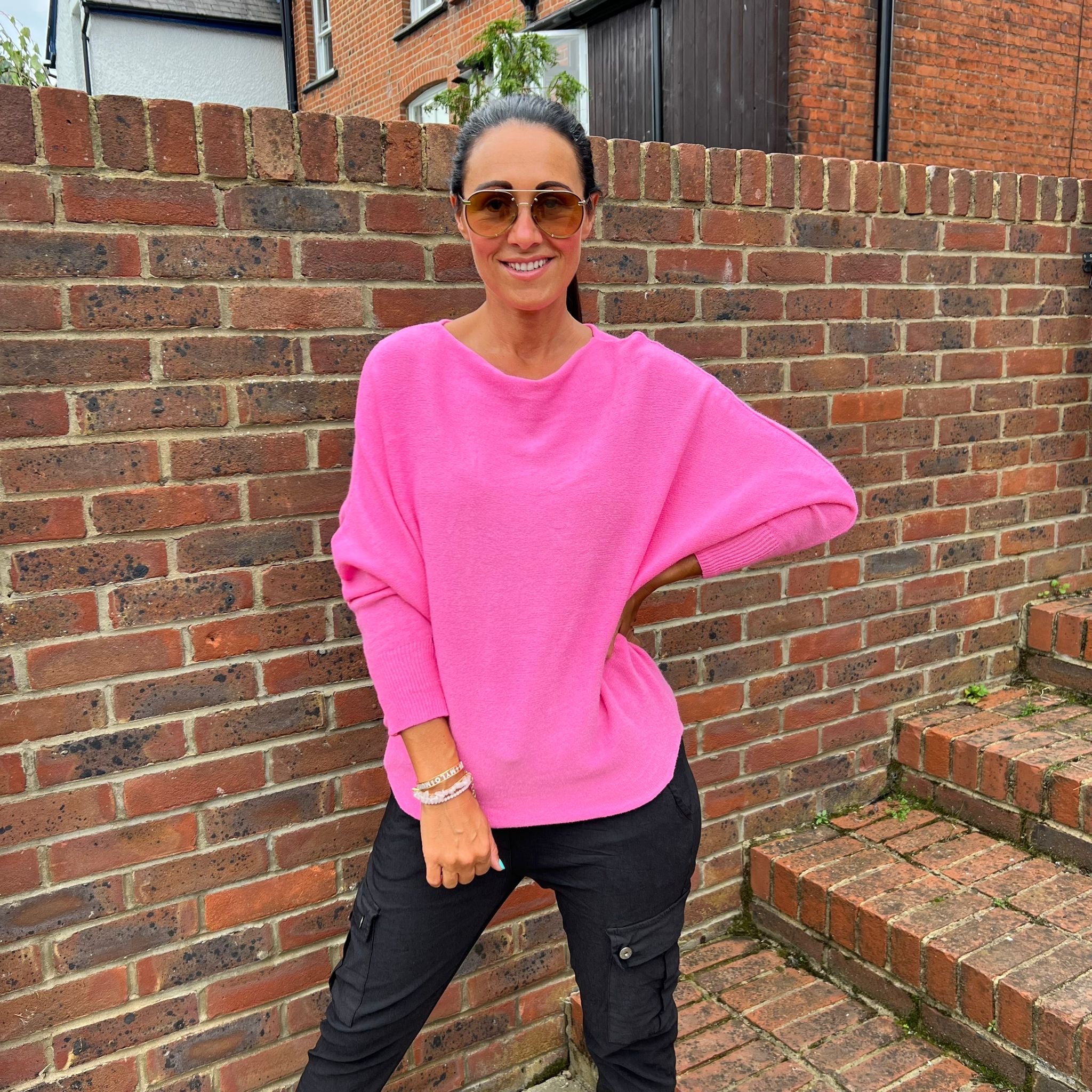 Bree Soft Knit Jumper - Blush Boutique Essex