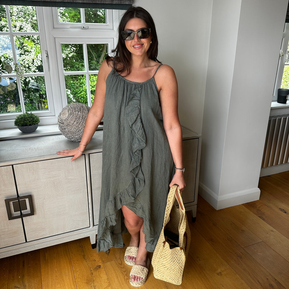 Tutu Linen Dress