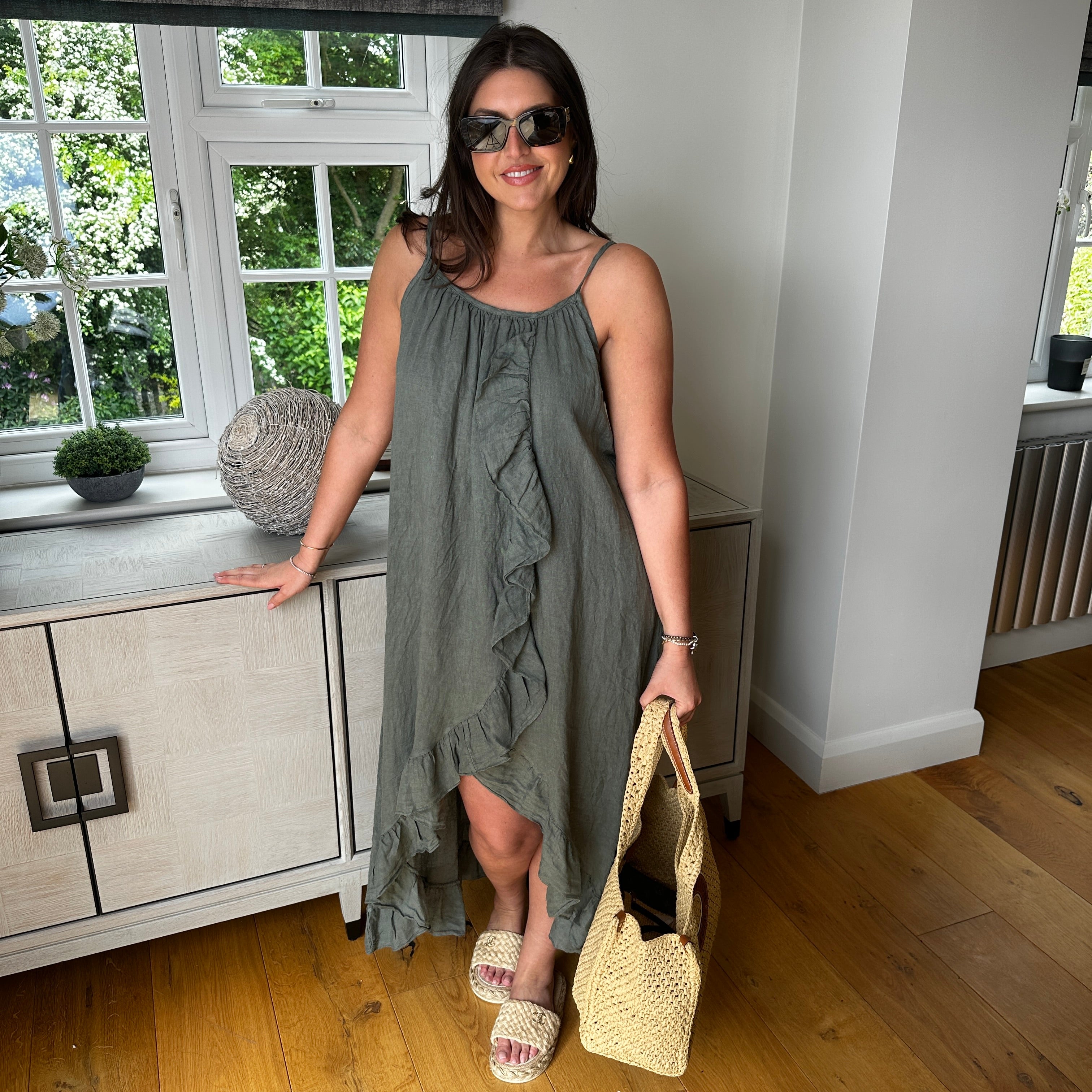 Tutu Linen Dress