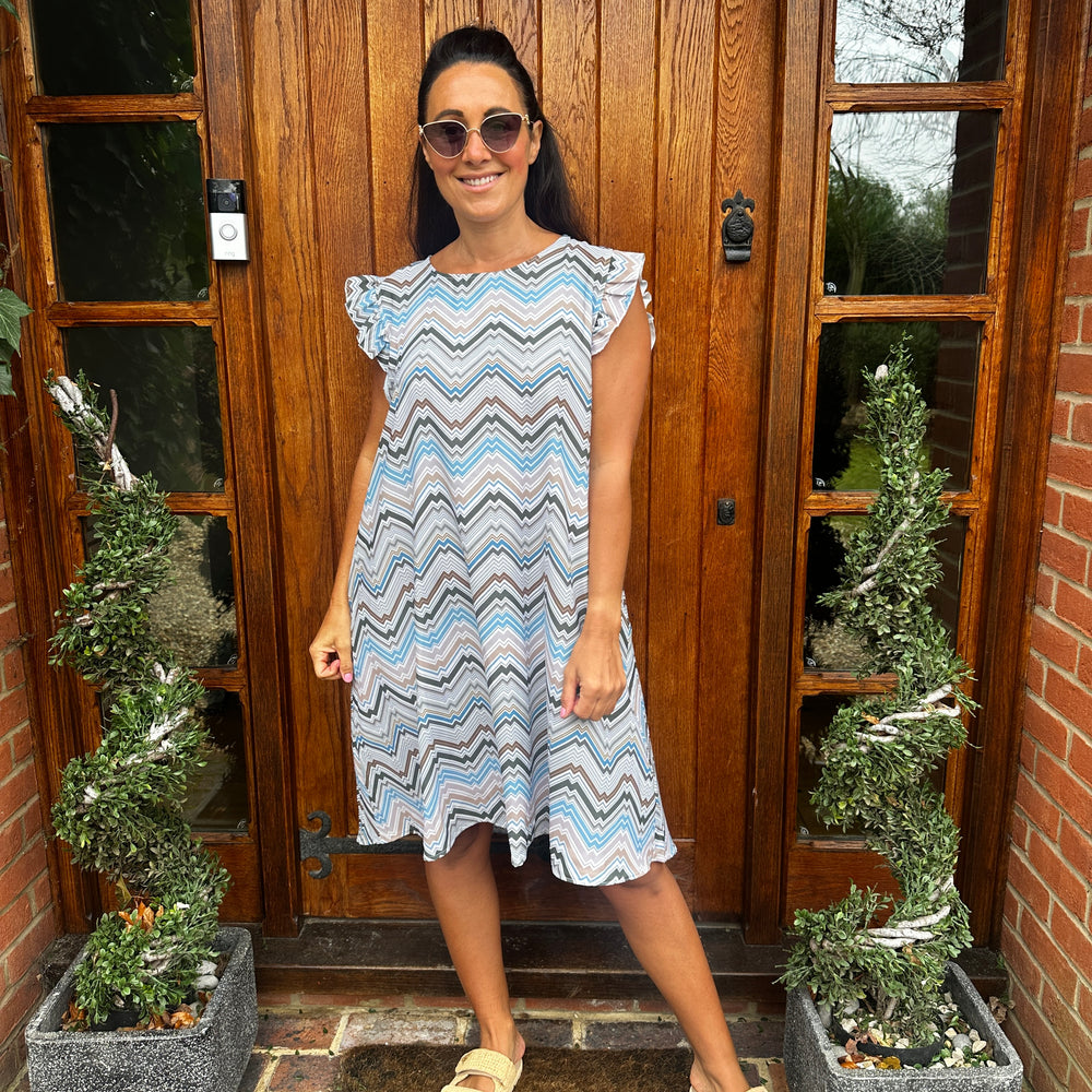 Mimi Button Dress - Blush Boutique Essex