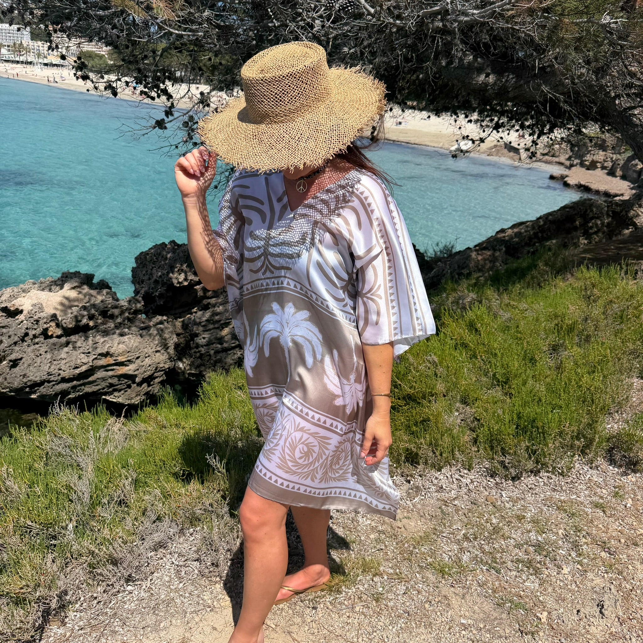 Palm Kaftan - Blush Boutique Essex