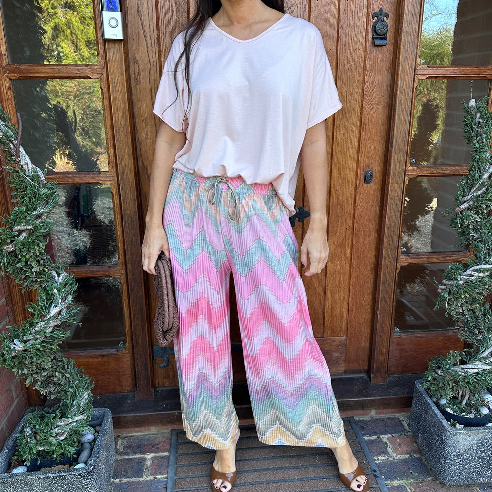 Piper Pleated Trousers - Blush Boutique Essex