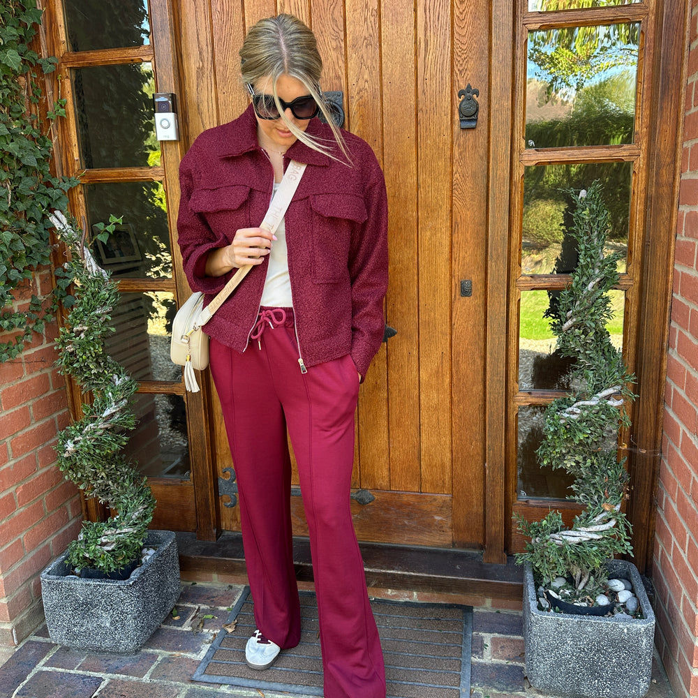 Bobbi Boucle Jacket - Blush Boutique Essex