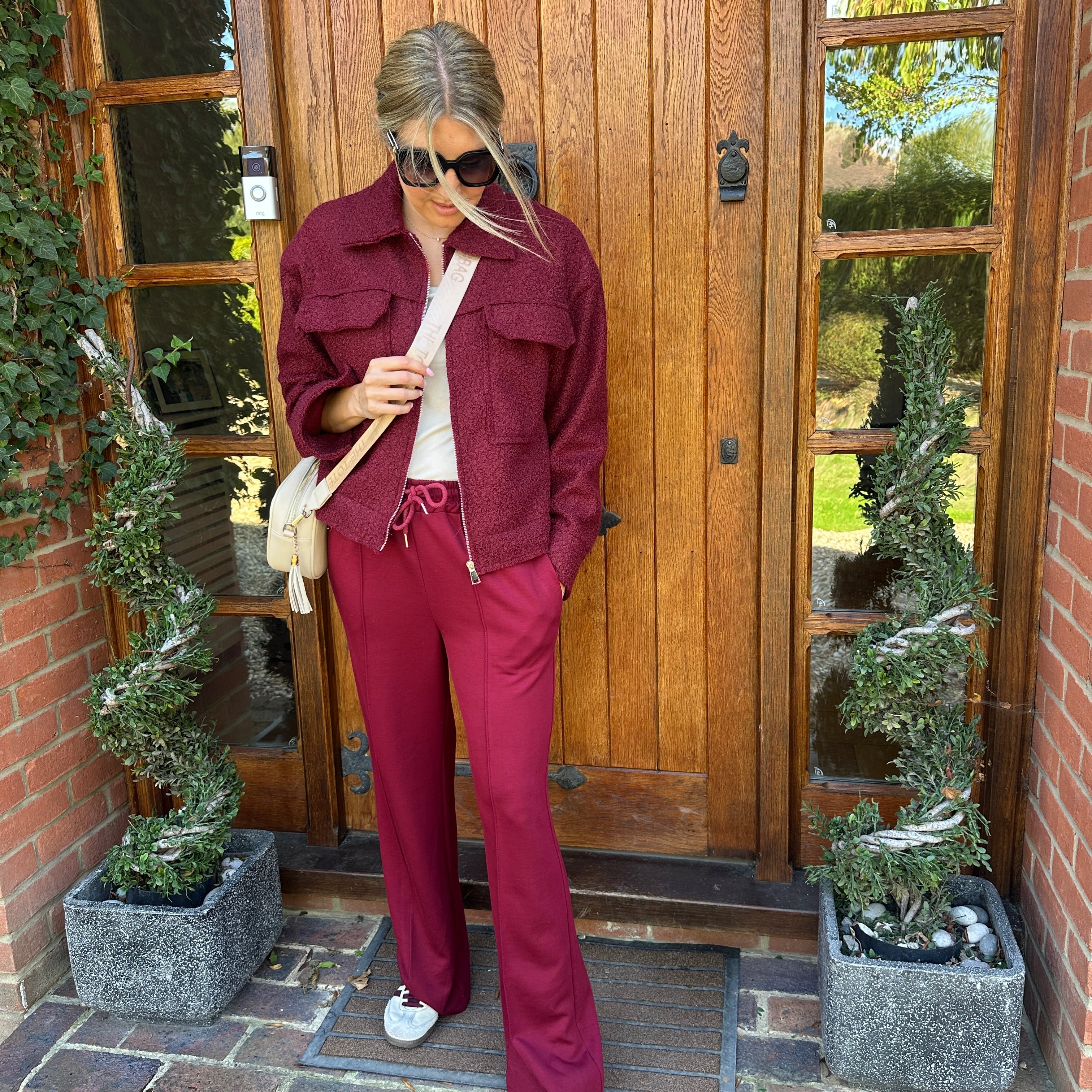 Bobbi Boucle Jacket - Blush Boutique Essex