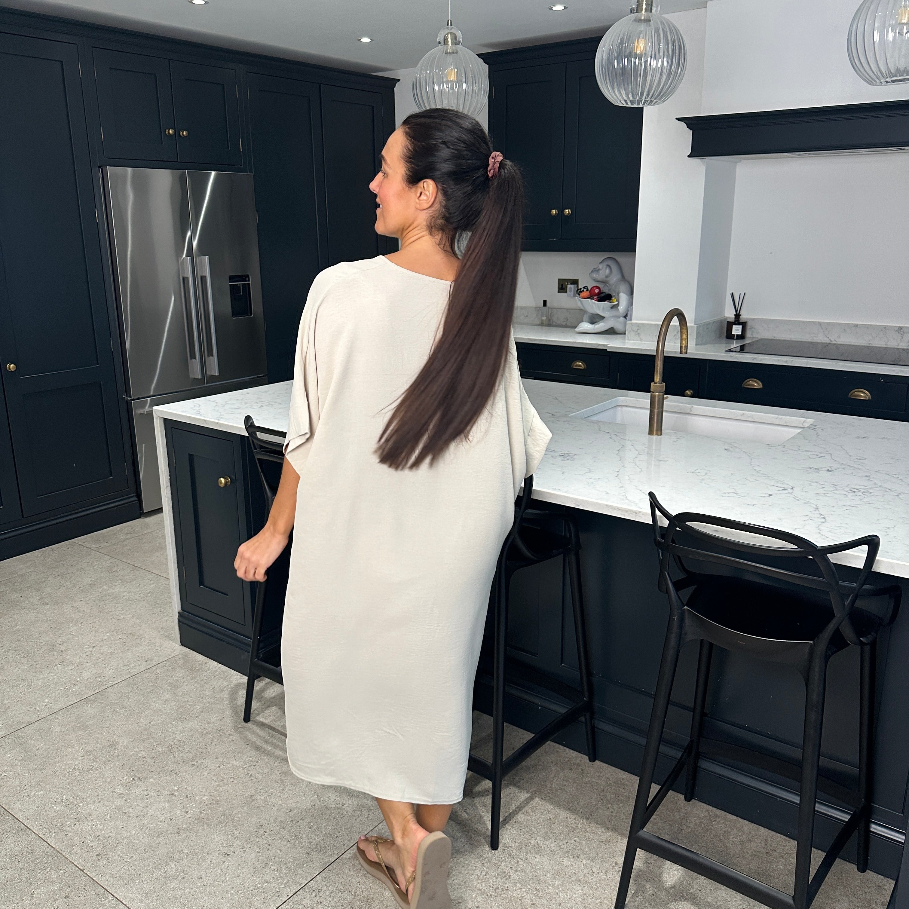 Tiffany Knot Dress - Blush Boutique Essex